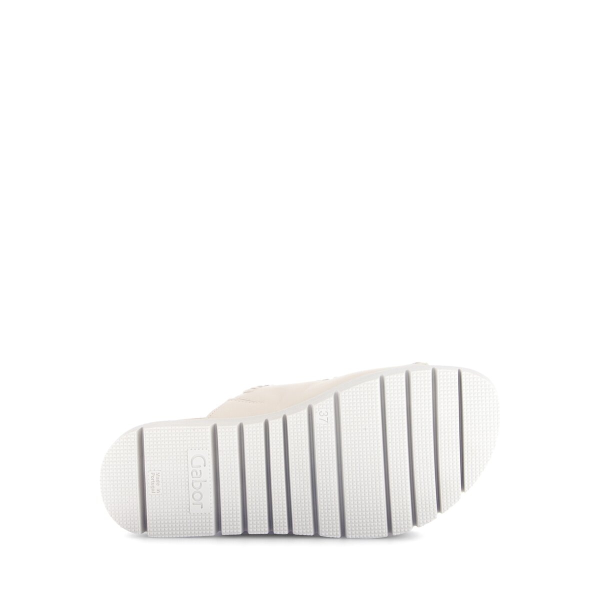 Pantolette GABOR "Pantolette", Damen, Gr. 37, creme, Schuhe Pantolette 9