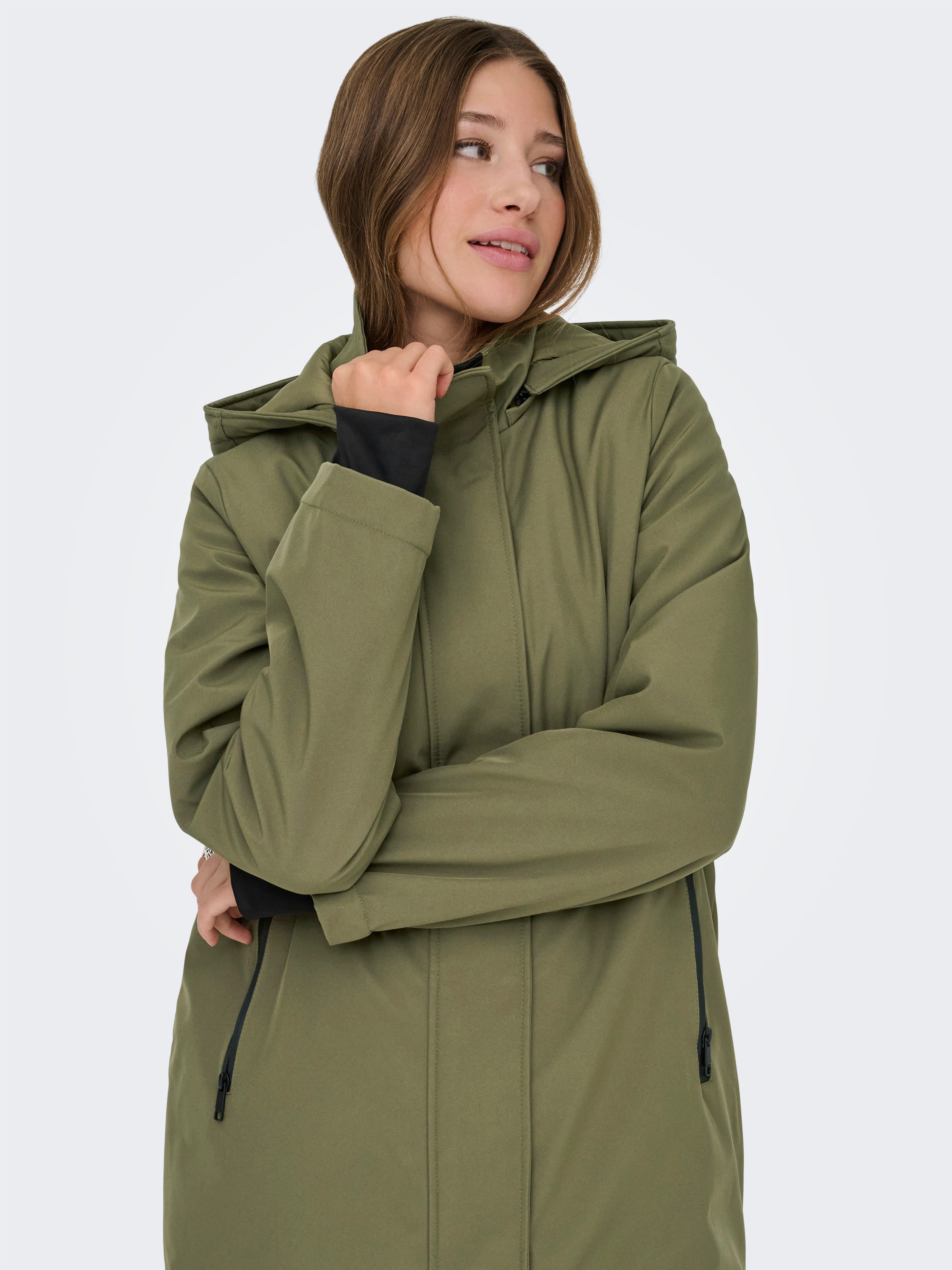 ONLY Parka "ONLKARA PARKA OS OTW" mit Kapuze günstig online kaufen