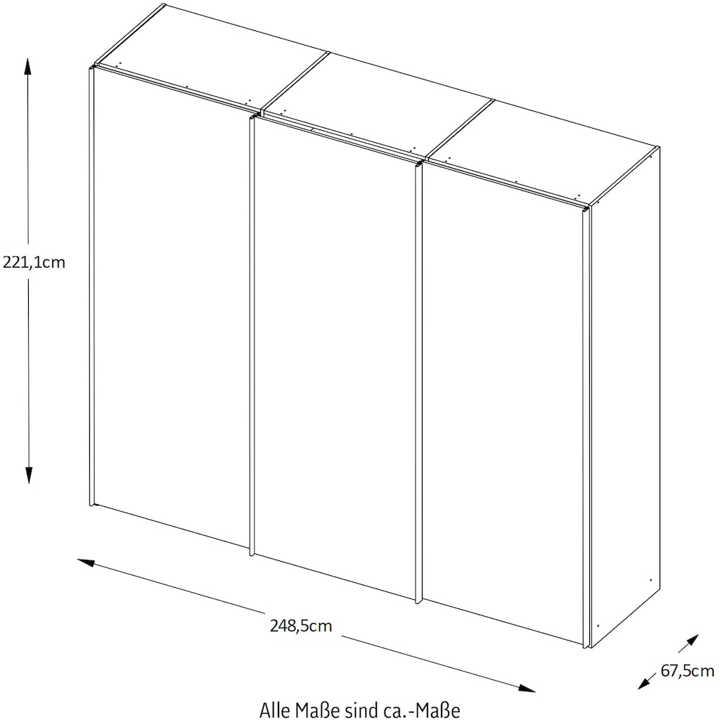 STAUD Schwebetürenschrank »Sinfonie Plus«