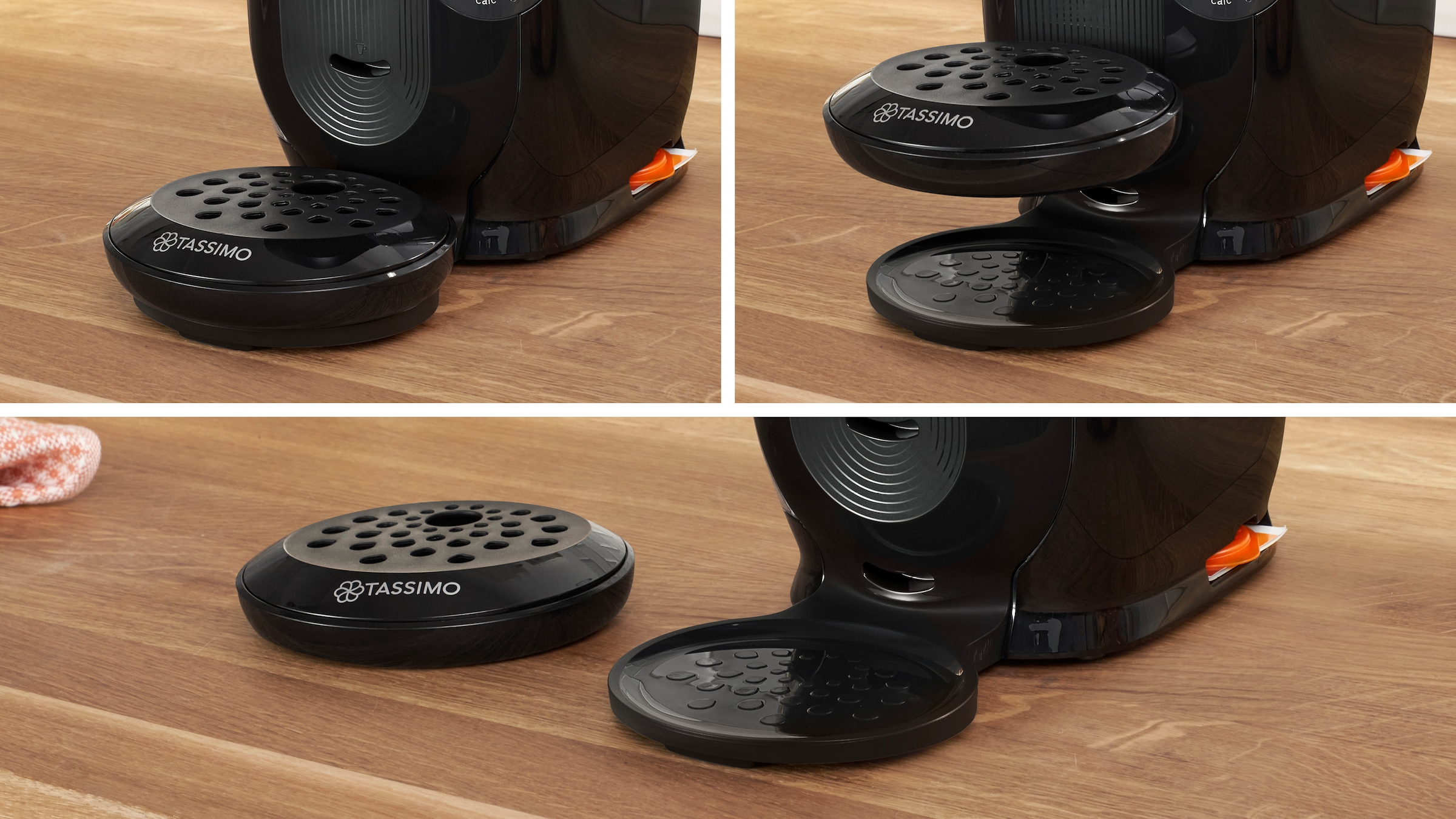 TASSIMO Kapselmaschine »style friendly TAS112E, über 70 Getränke, platzsparend«, nachhaltig, geeignet für alle Tassen, Wassertank 0,7 L, schwarz