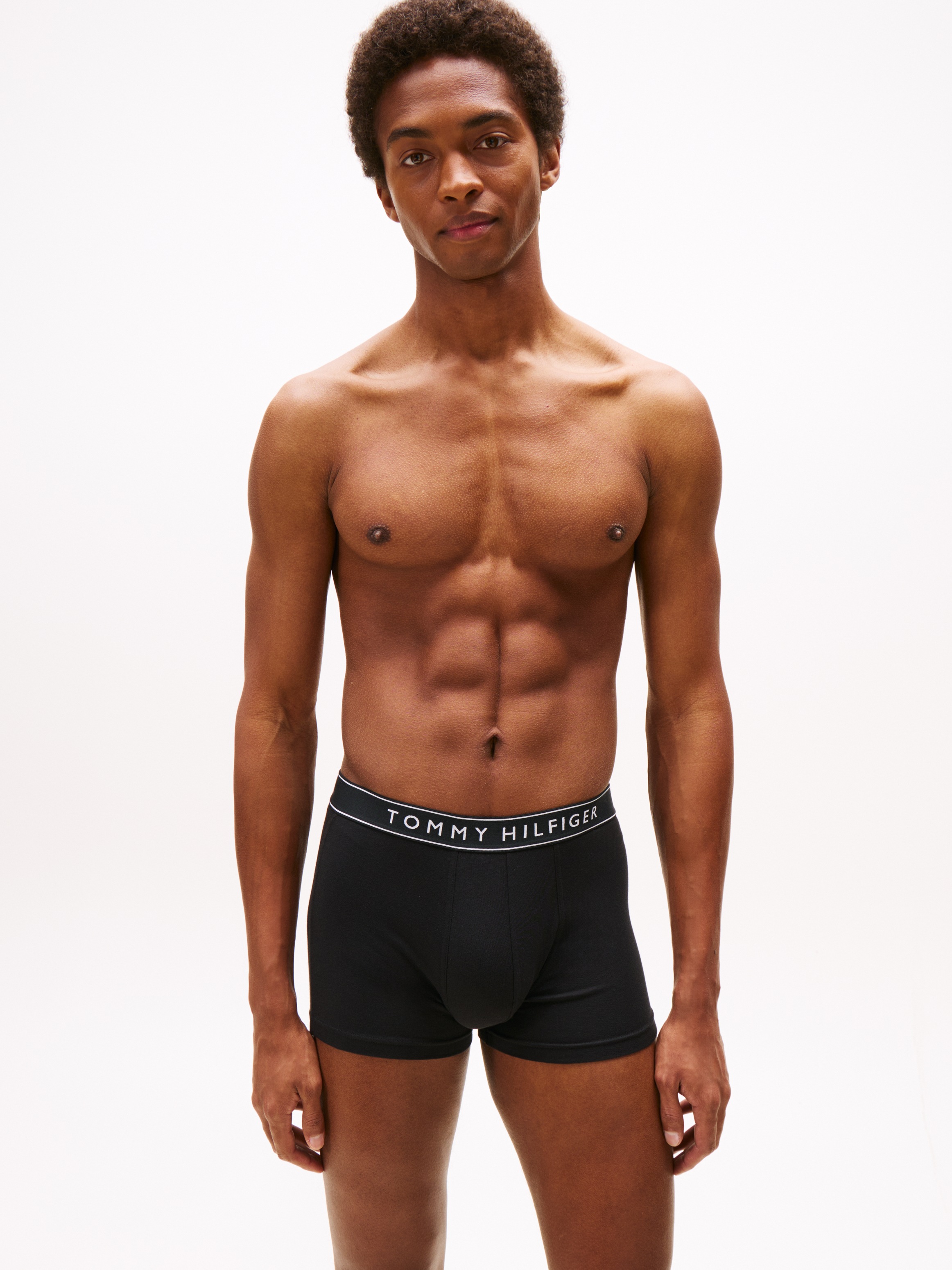 Tommy Hilfiger Underwear Trunk »3P TRUNK DTM«, (Packung, 3 St., 3er), mit Logobund