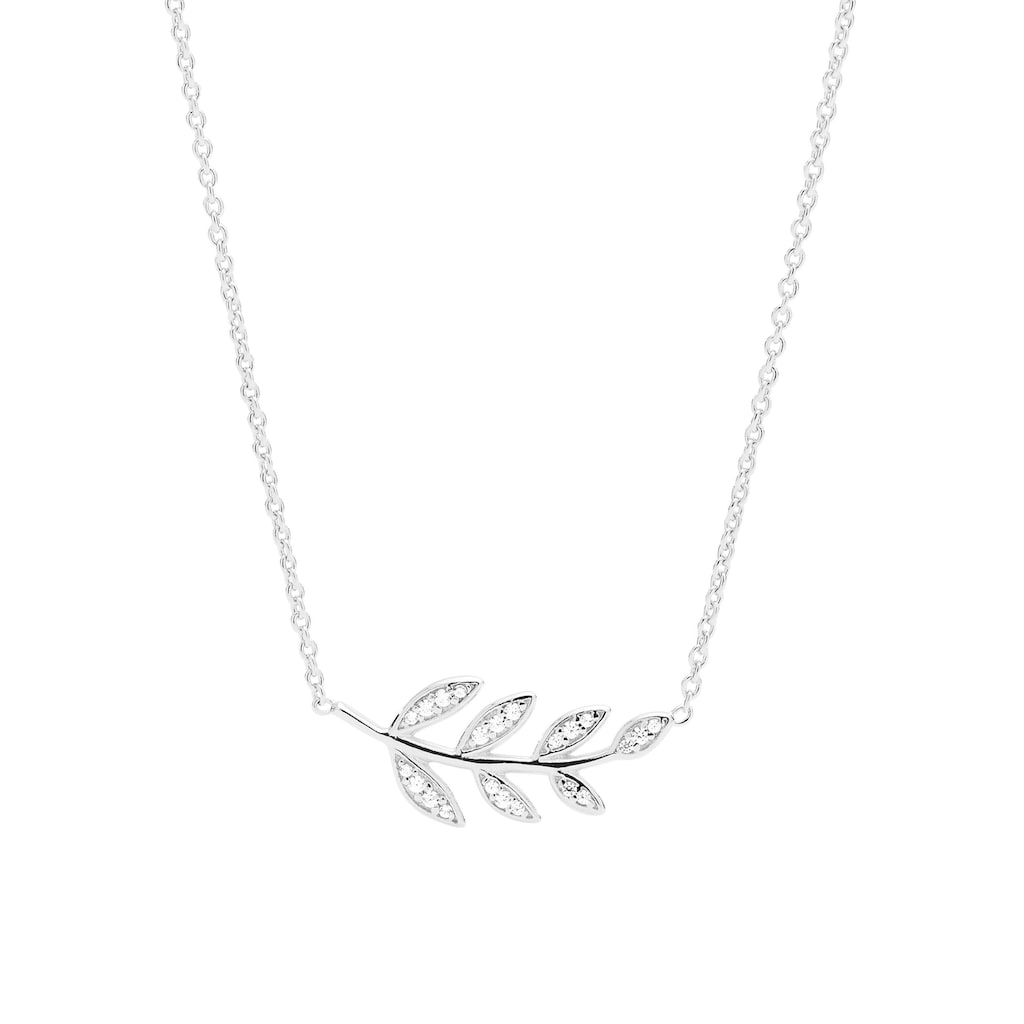 Fossil Kette mit Anhänger »STERLING SILVER - Zweig, JFS00485040«