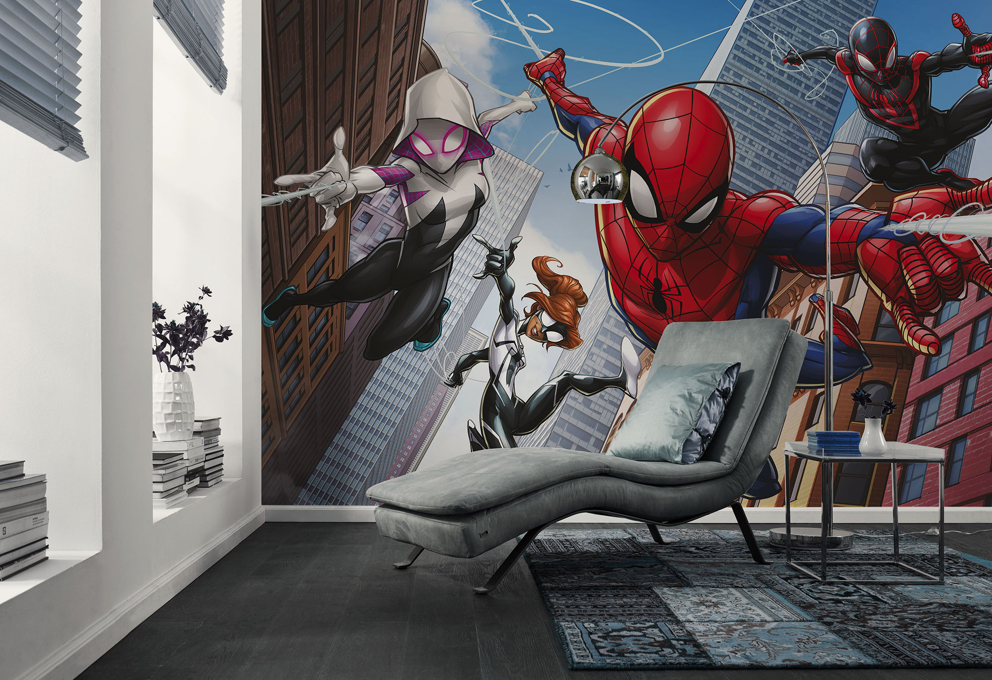 Komar "Marvel Spider-Man Swinging Crew" bedruckt glatt