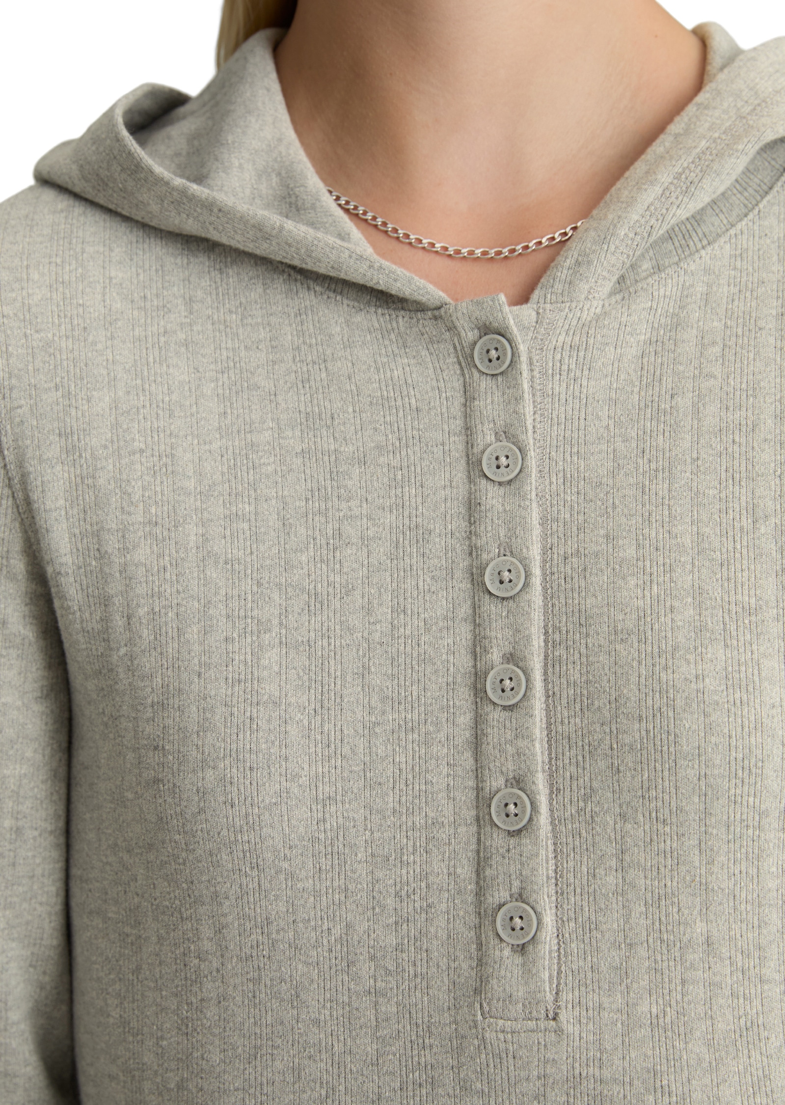 Marc O'Polo DENIM Langarmshirt »aus reiner Bio-Baumwolle«