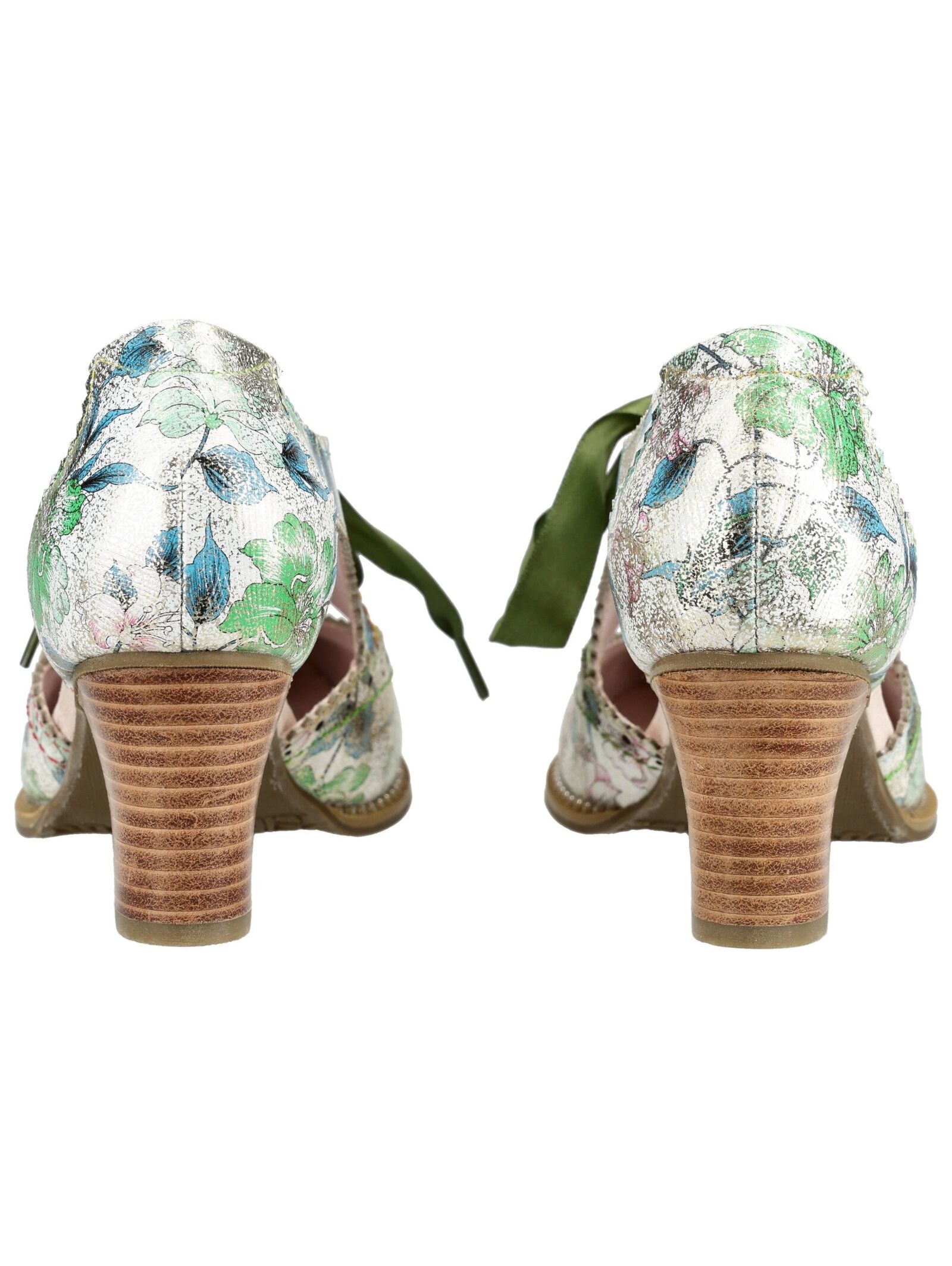 LAURA VITA Schnürpumps »LAURA VITA Pumps Leder/Textil«