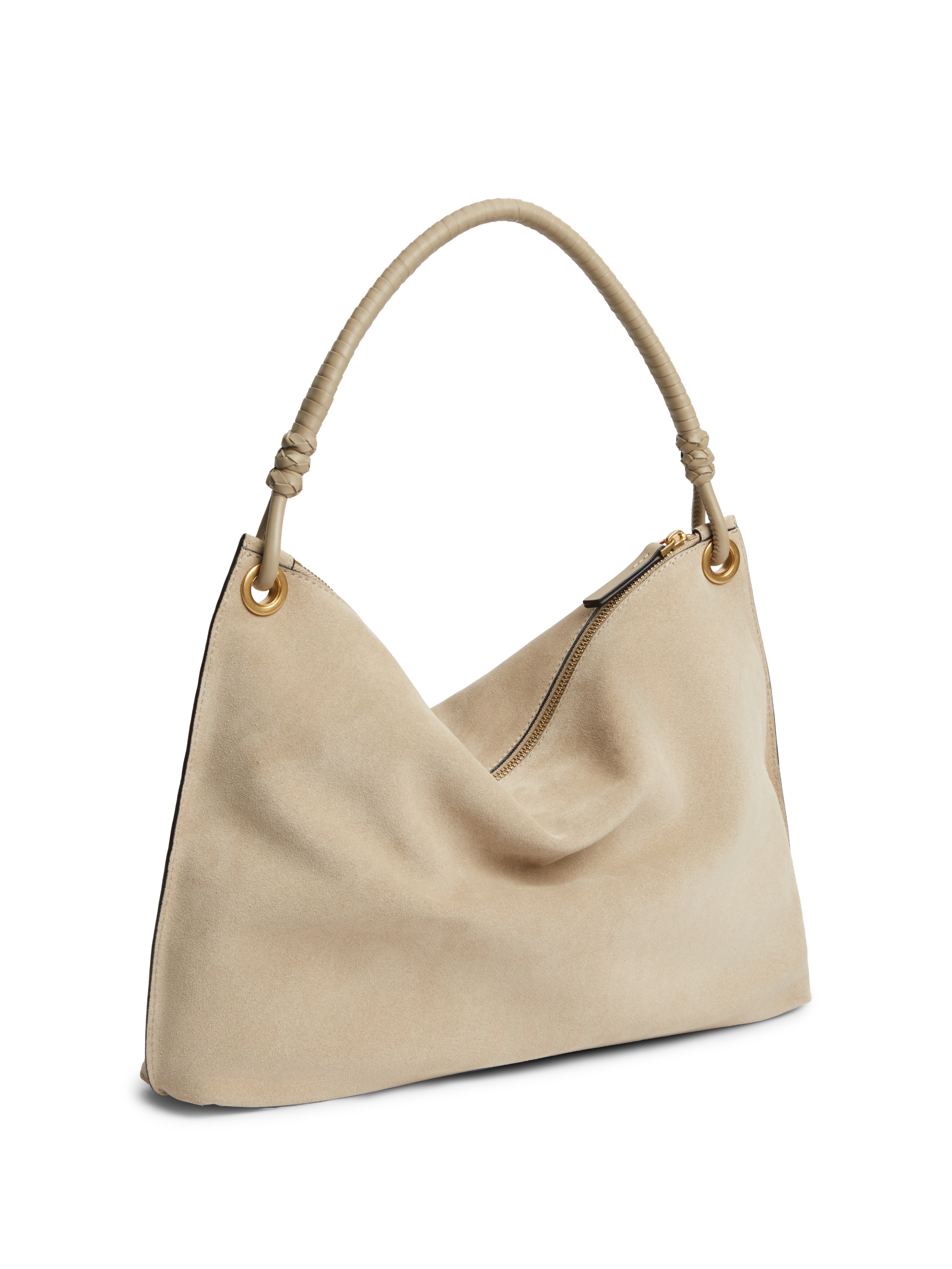 Tommy Hilfiger Schultertasche »TH STATEMENT LEATHER BAG SUEDE« Damen Tragetasche, Handtasche mit modischen Quasten