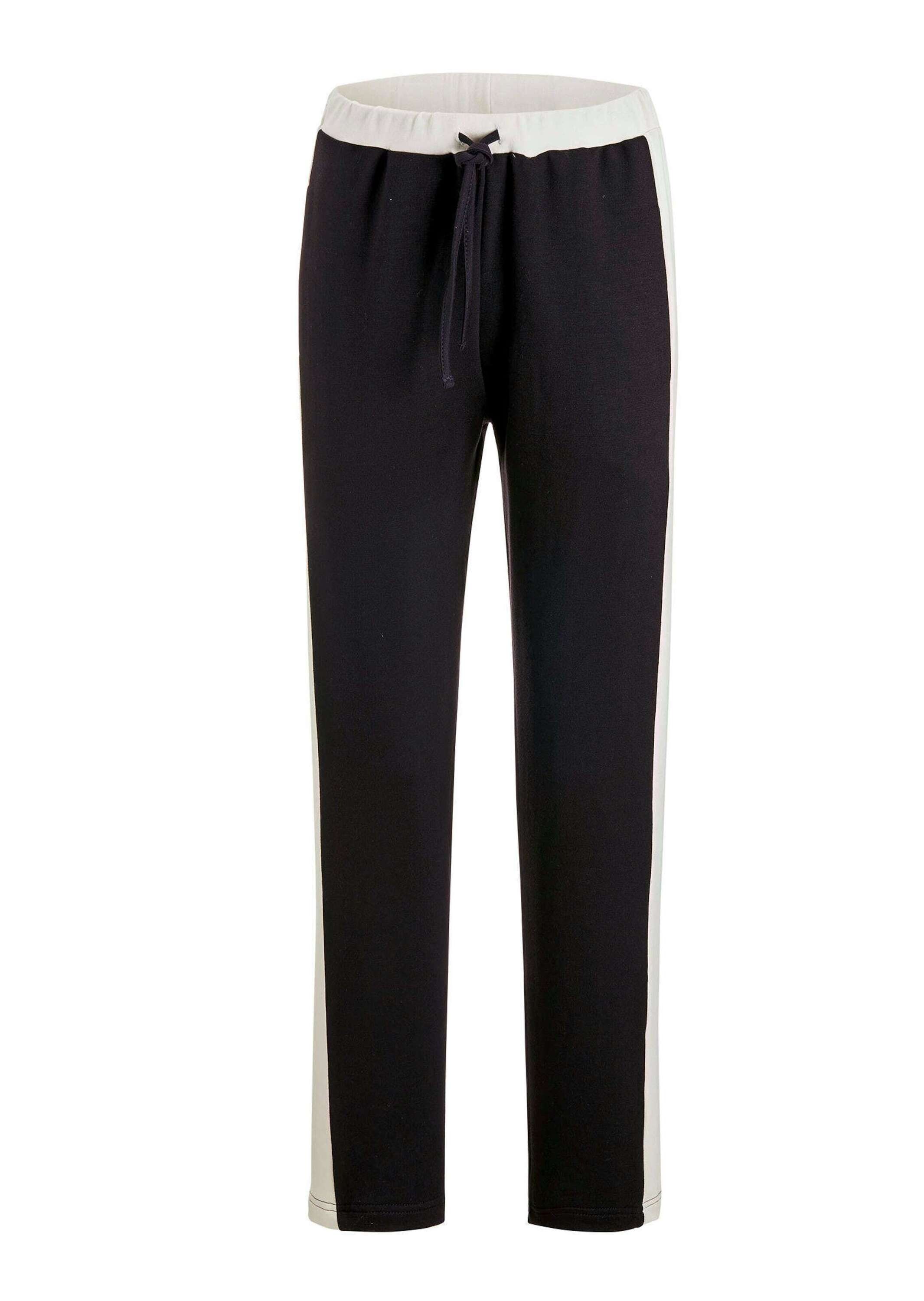 GOLDNER Homewearhose "Sportive, bequeme Stoffhose aus Viskose" seitliche Ei günstig online kaufen