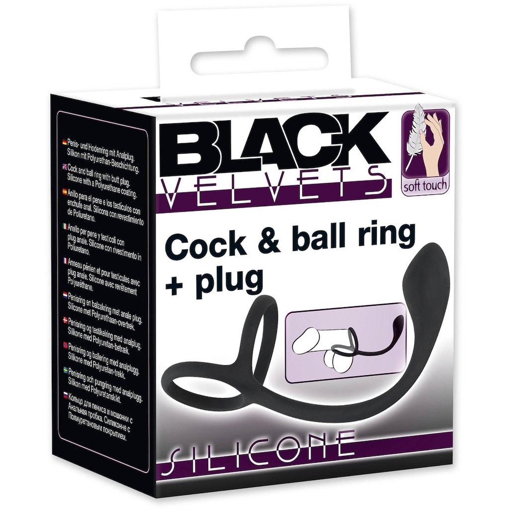 BLACK VELVETS Analplug