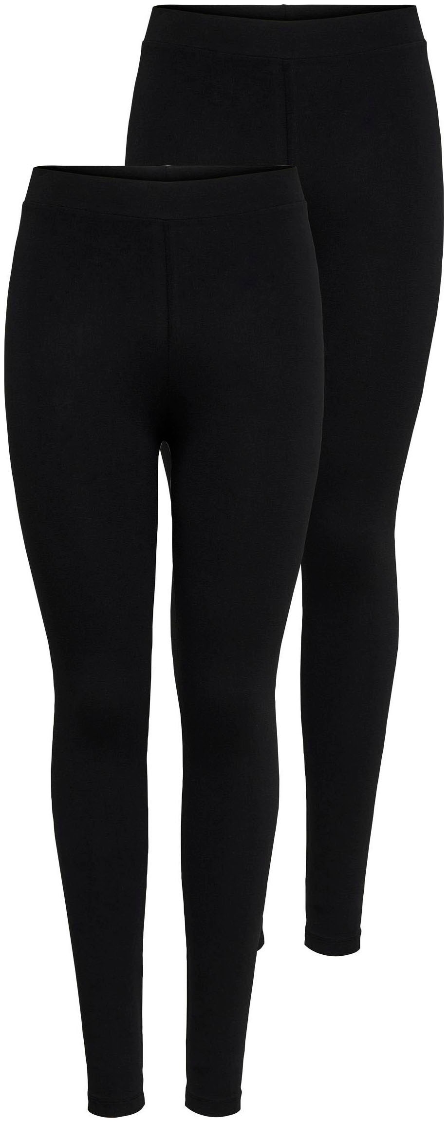 ONLY Leggings ONLLIVE LOVE (2-tlg) Plain/ohne Details günstig online kaufen