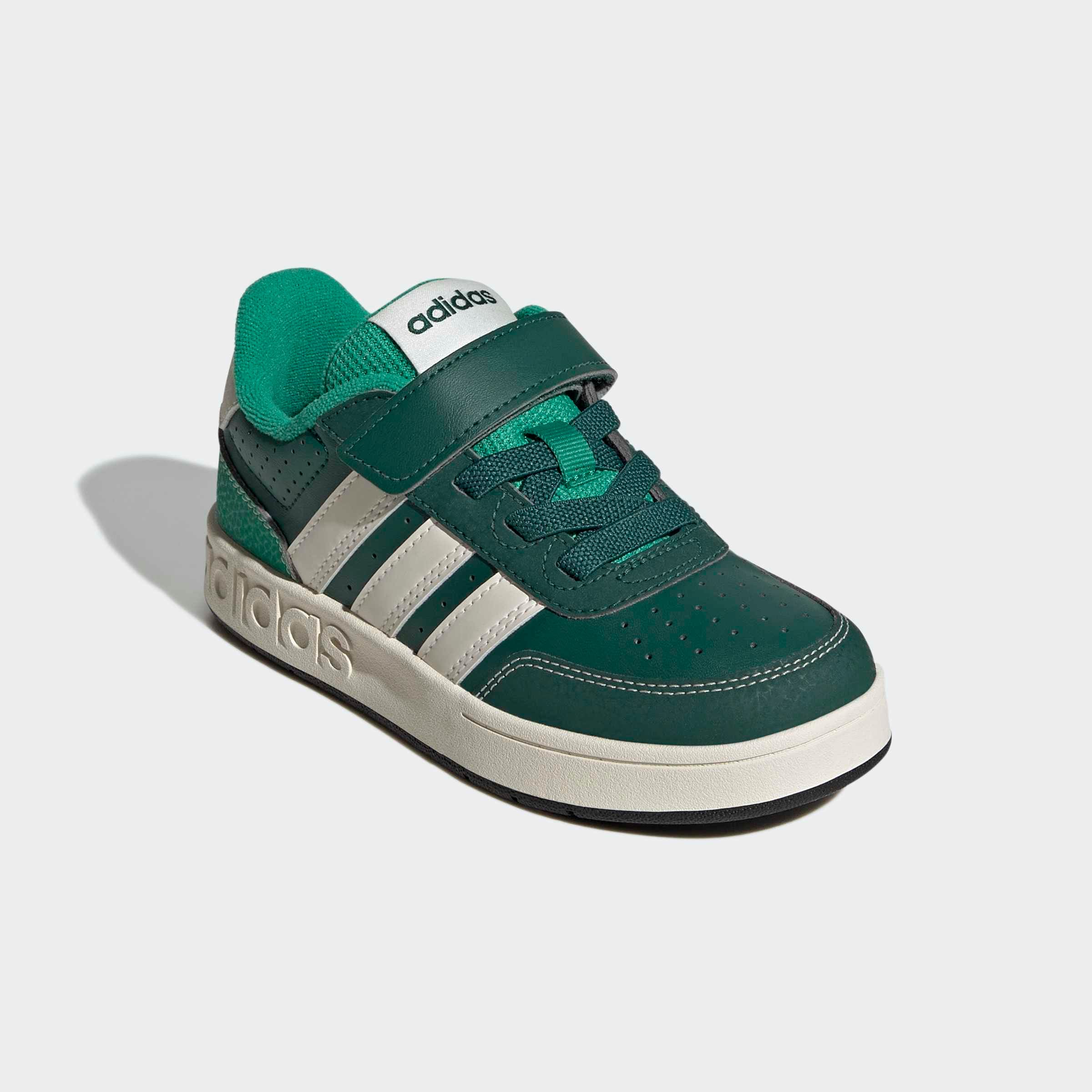 Mädchen Sneaker "BREAKBASE KIDS", ADIDAS SPORTSWEAR, Gr. 33, grün, Synthetik, Schuhe, für Kinder & Jugendliche