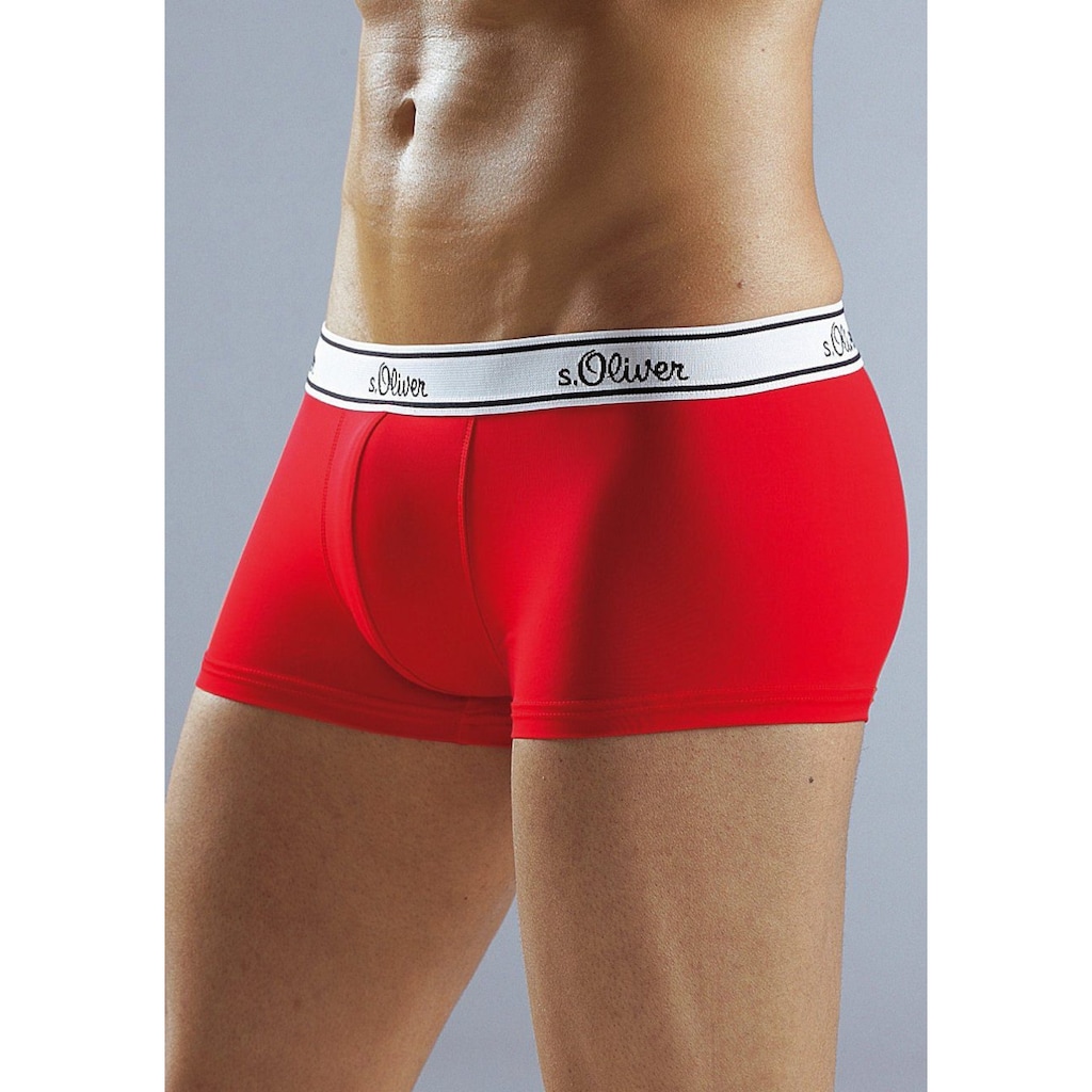 s.Oliver Boxershorts, (Packung, 3 St.)