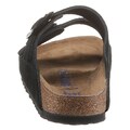Birkenstock Pantolette »Arizona Suede SFB«, aus Leder, schmale Schuhweite