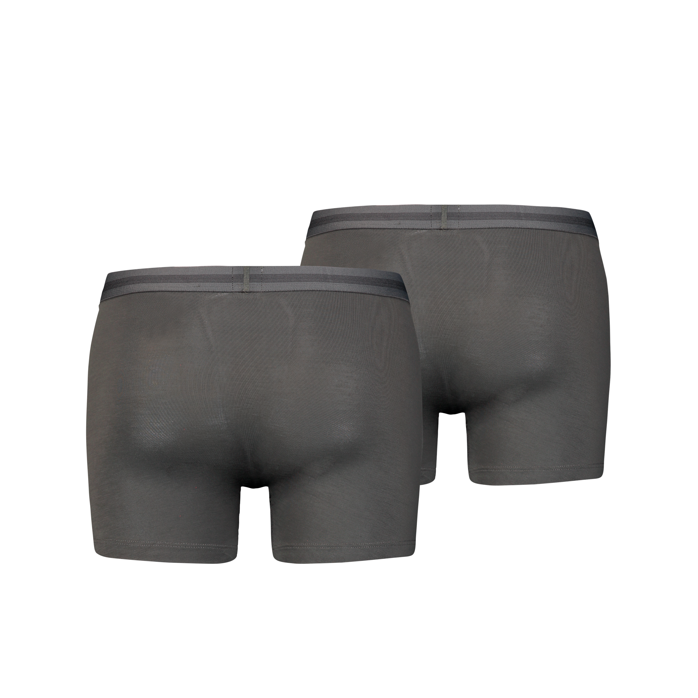 Levi's® Boxershorts »LEVIS MEN TENCEL BOXER BRIEF 2P«, (Packung, 2 St., 2er Pack), mit breitem Logobund