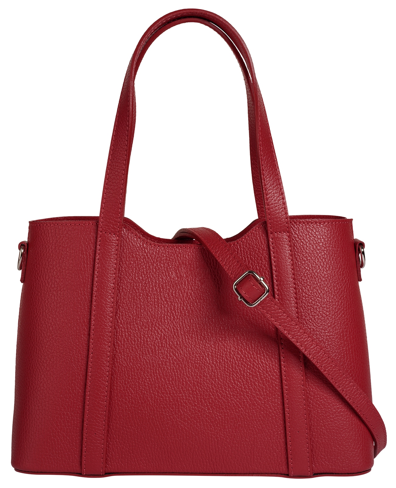 Cluty Henkeltasche echt Leder, Made in Italy