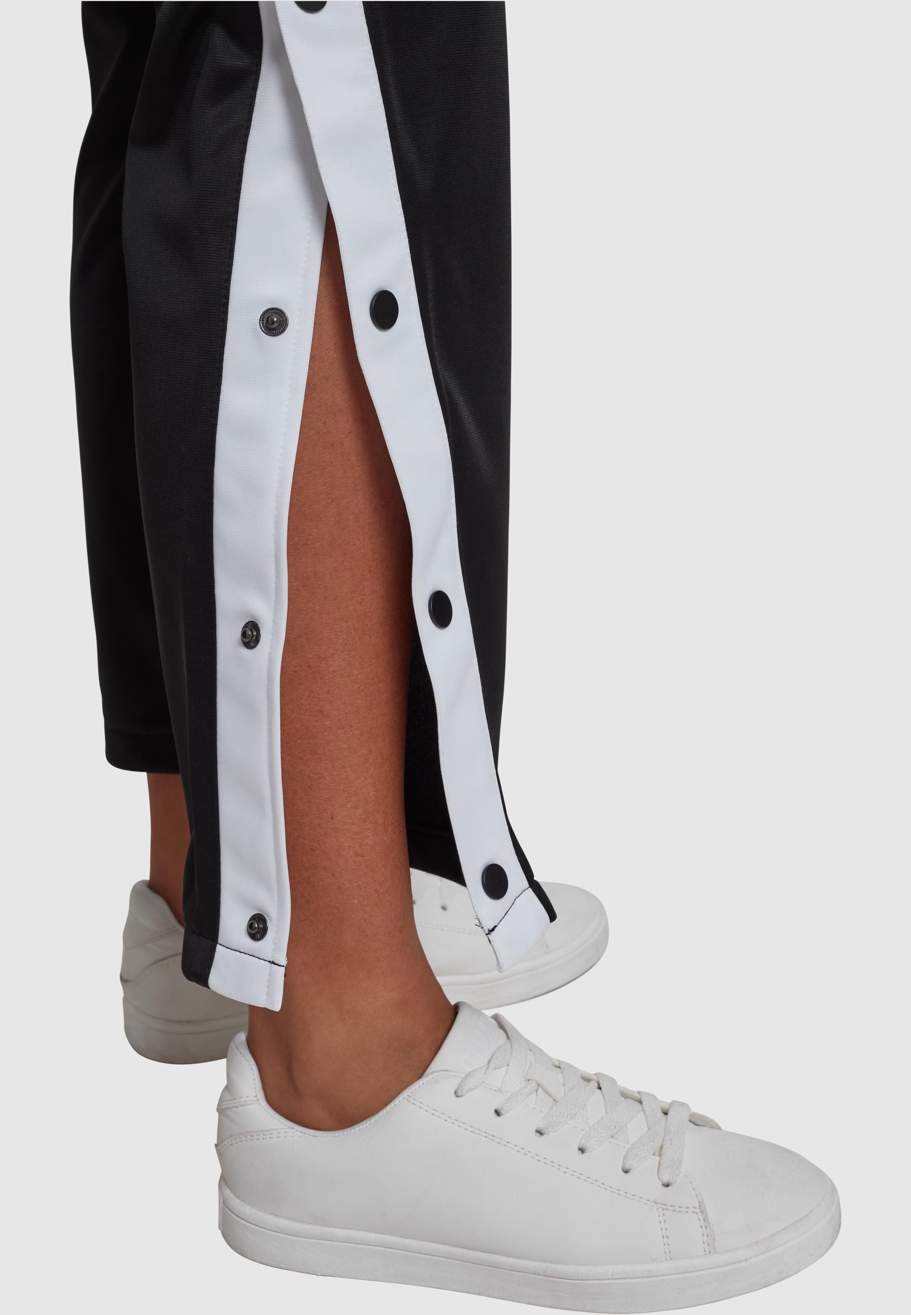 URBAN CLASSICS Stoffhose »Urban Classics Damen Ladies Button Up Track Pants«, (1 tlg.)