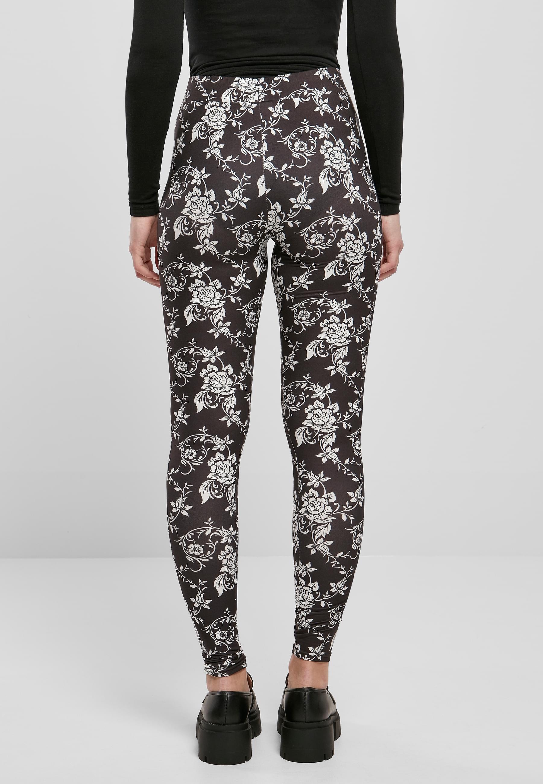 URBAN CLASSICS Leggings »Urban Classics Damen Ladies Soft AOP Leggings«, (1 tlg.)