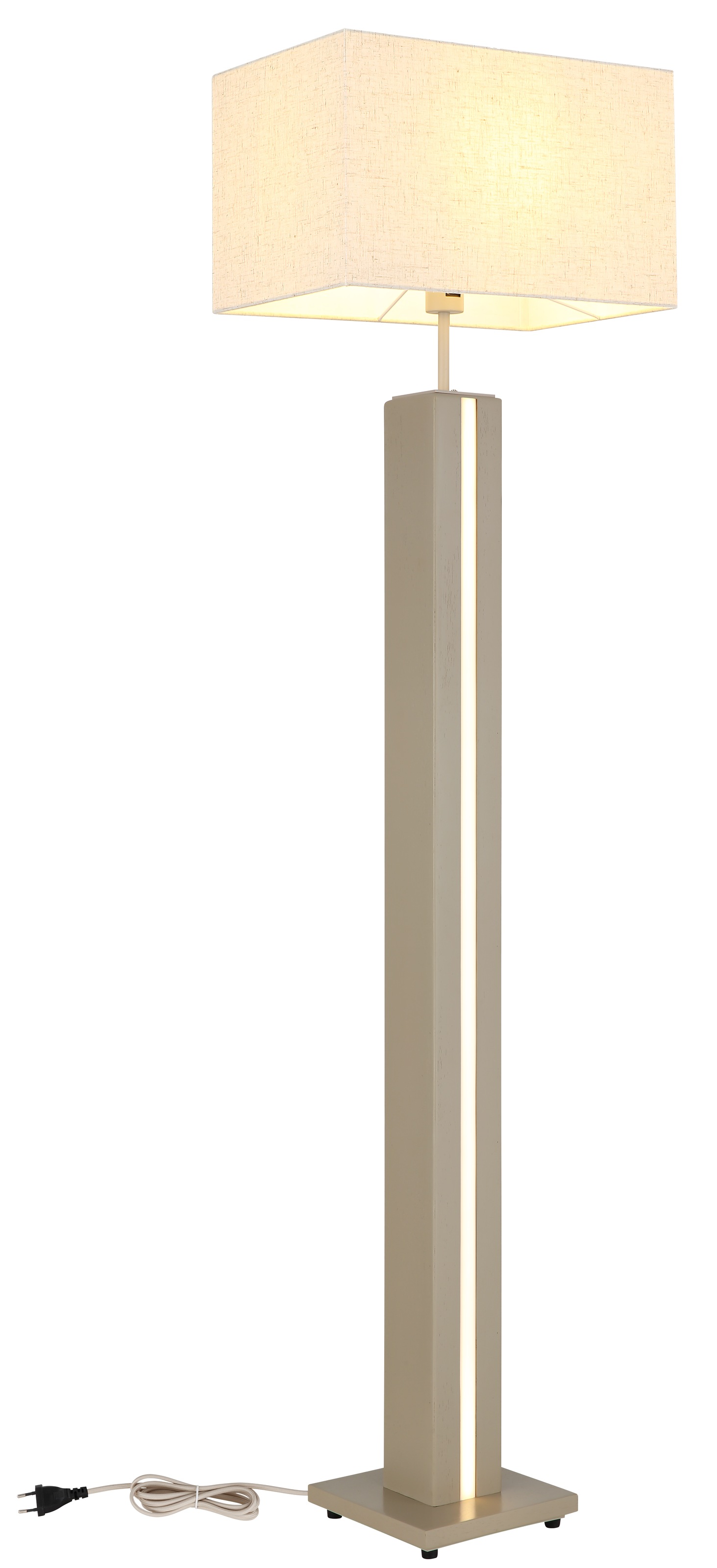 NOWA Stehlampe »FOREST« E27 1 Stk. Touchdimmer, LEDs im Sockel separat schaltbar