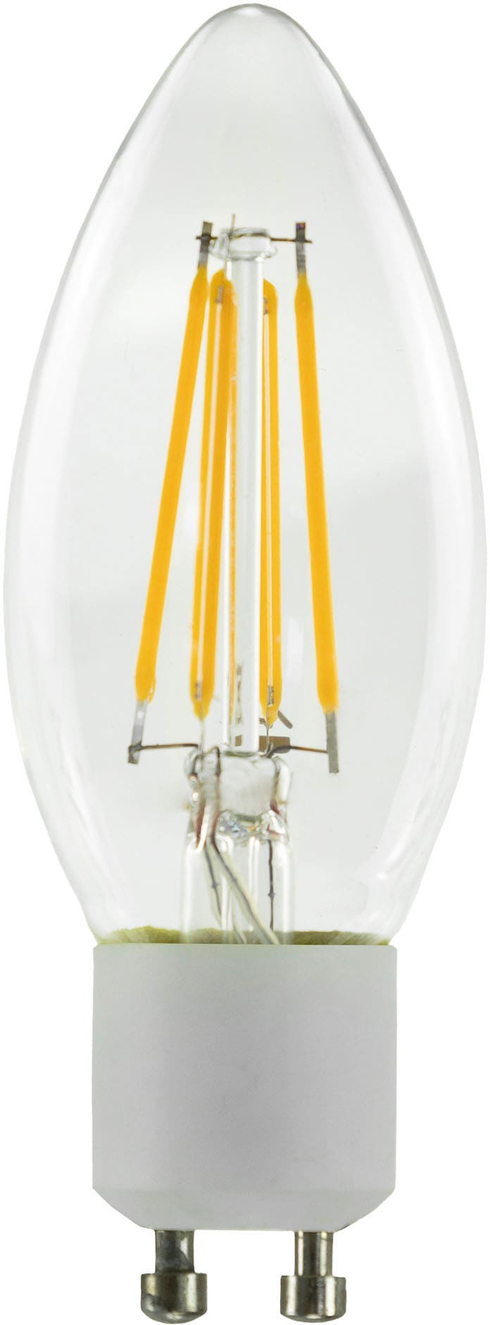 SEGULA LED-Leuchtmittel »LED Kerze - GU10«, GU10, 1 St., Extra-Warmweiß, LED Kerze - GU10, 2200K, klar, 3W, CRI 90, dimmbar