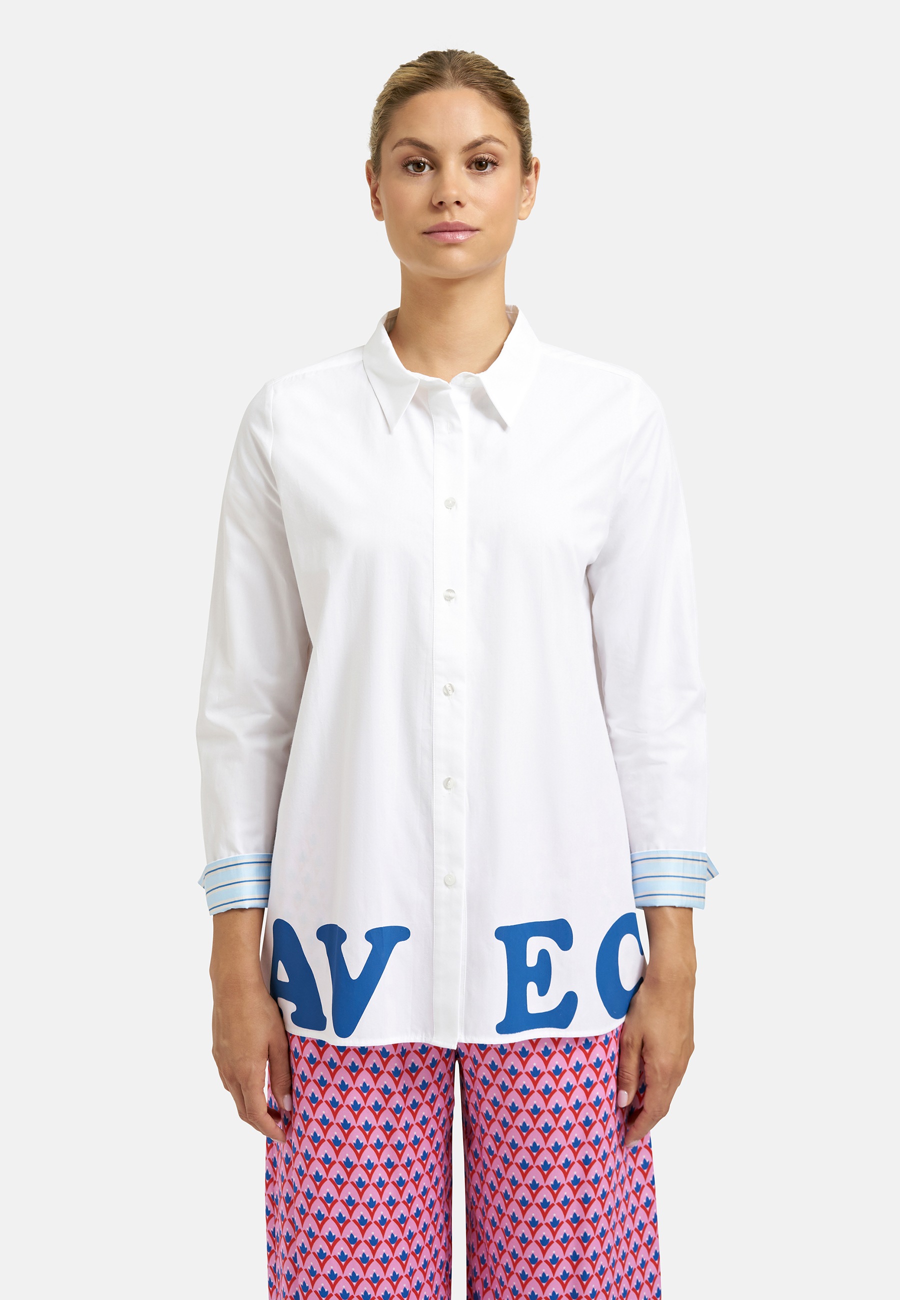 Smith & Soul Langarmbluse aus Baumwolle günstig online kaufen