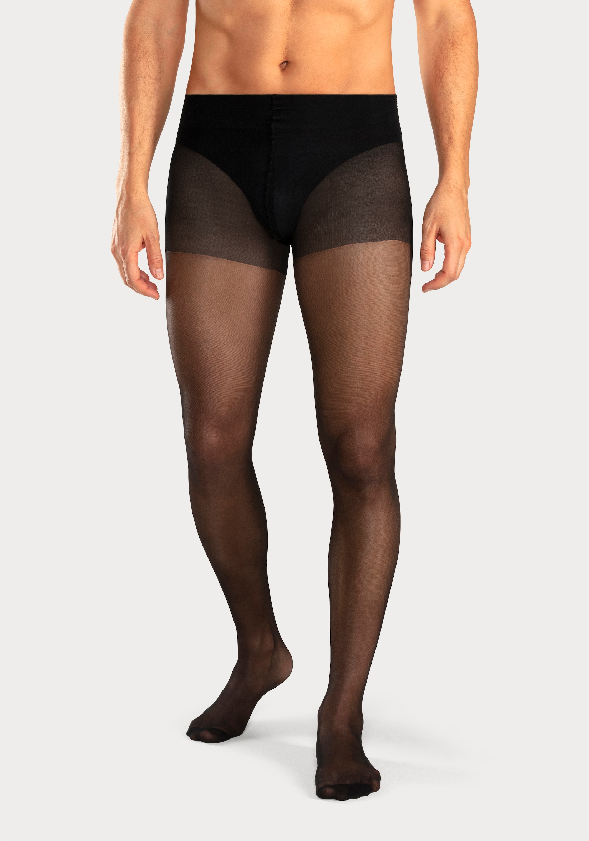 John Devin Feinstrumpfhose 20 mit verstärktem Höschenteil