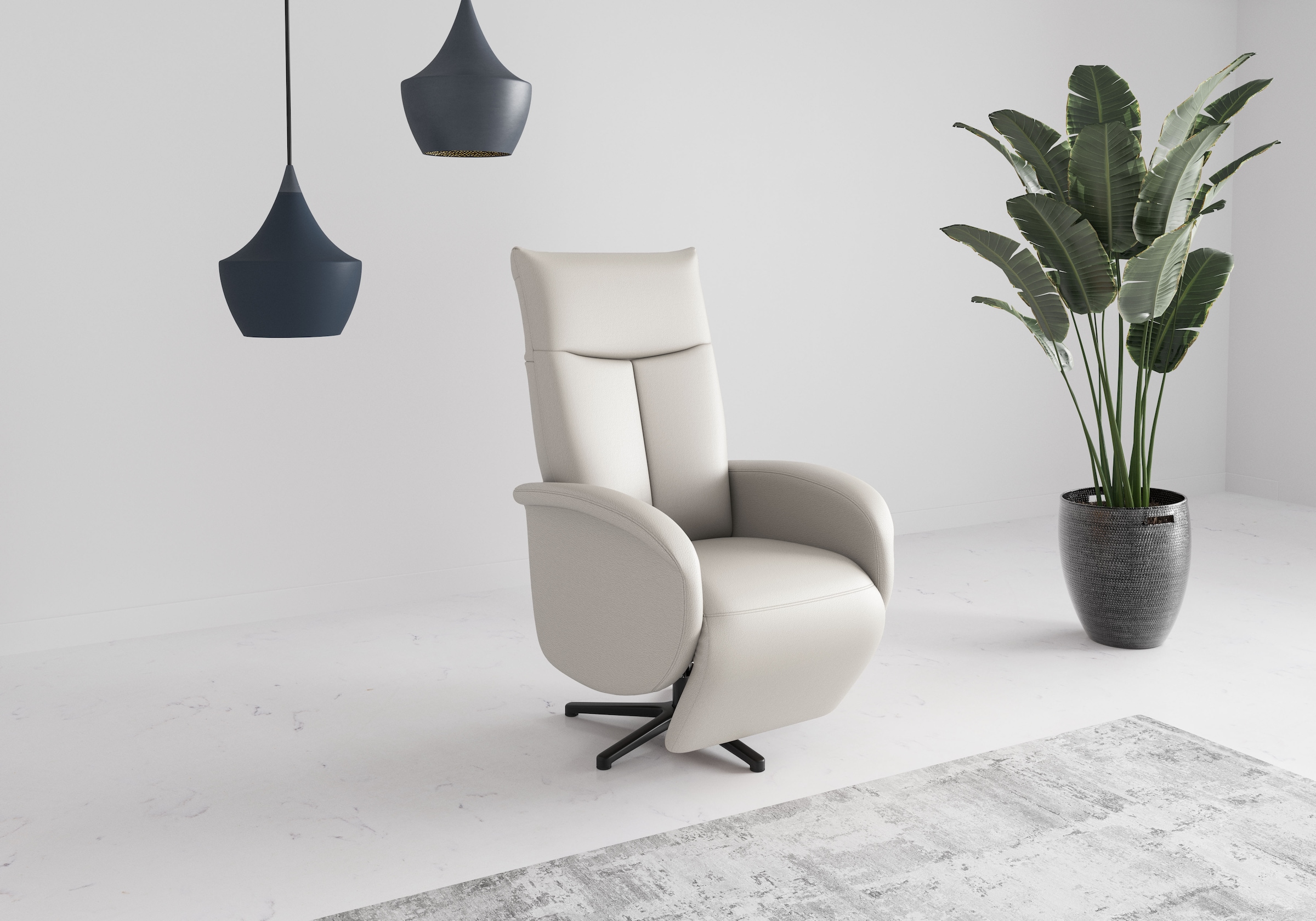 sit&more Höhe Armlehne 62 cm, wahlweise mit Aufstehhilfe, 2 Motoren und Akku