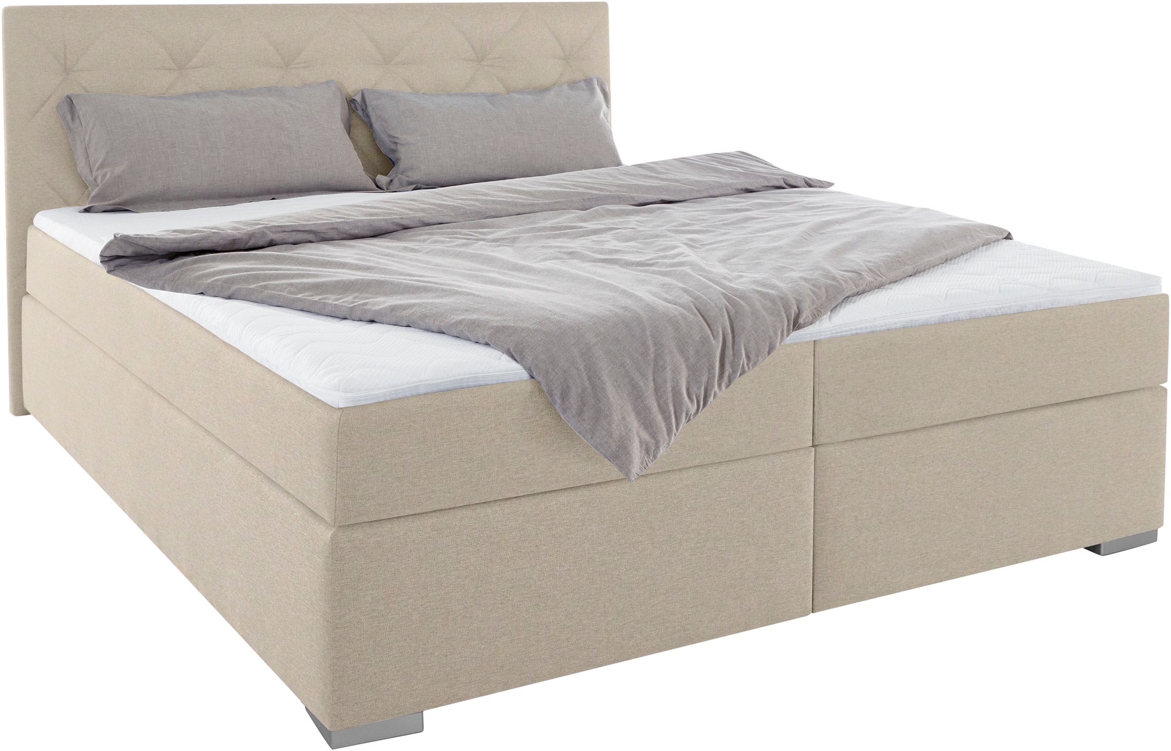 Home Affaire Tynan Boxspringbett Beige 8