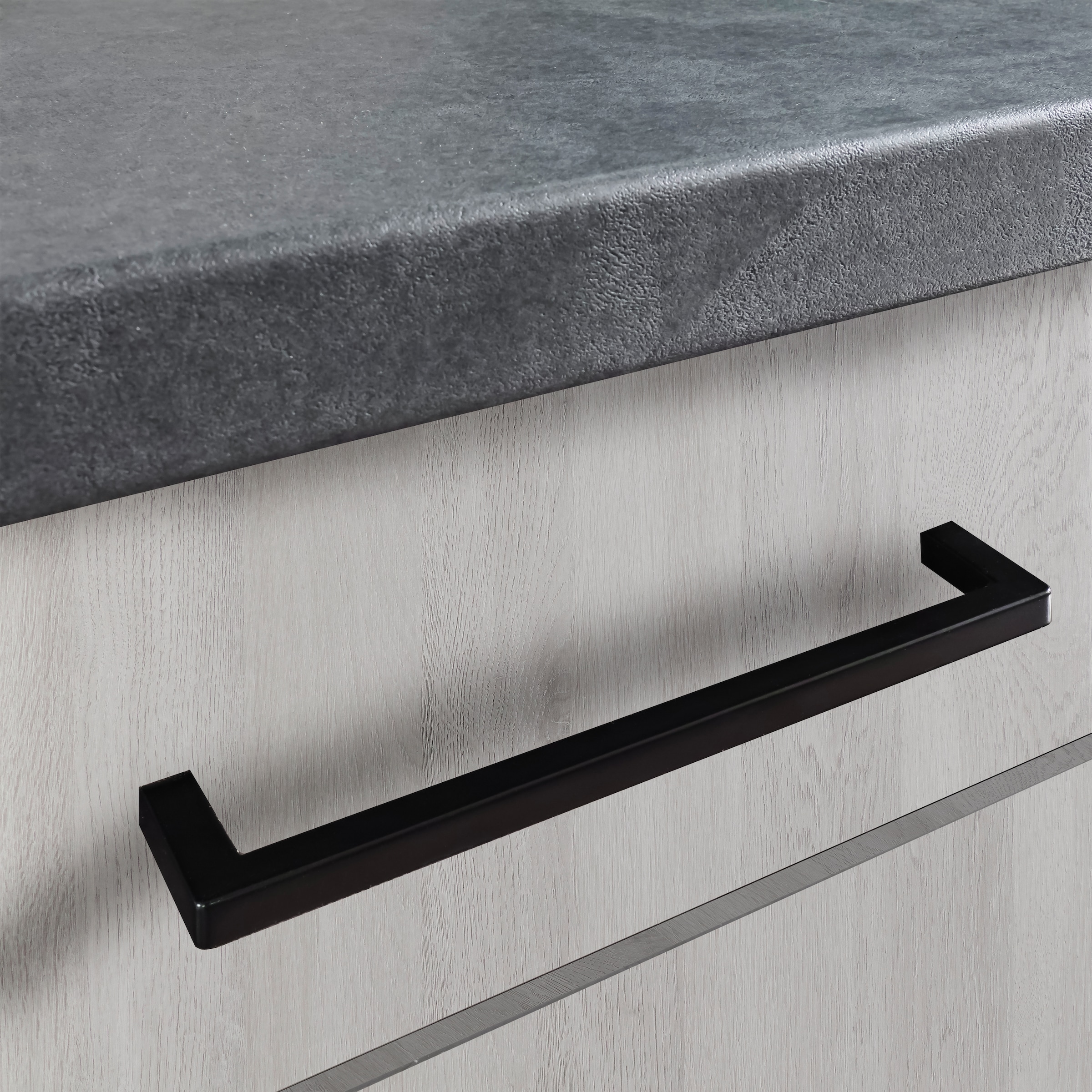 wiho Küchen Küche »Nisos«, Soft-Close-Funktion, Breite 220 cm, höhenverstellbare Füße