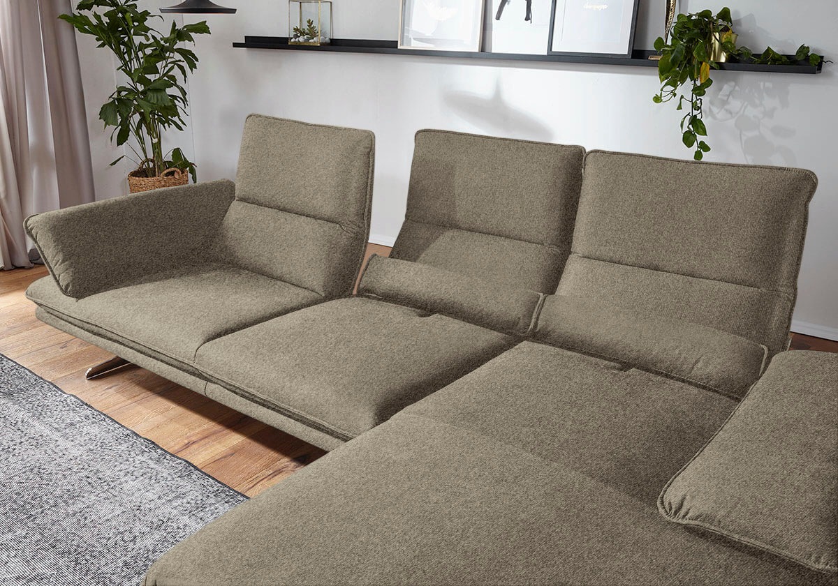 W.SCHILLIG Ecksofa "broadway, Designsofa mit tollem Sitzkomfort, L-Form", S günstig online kaufen