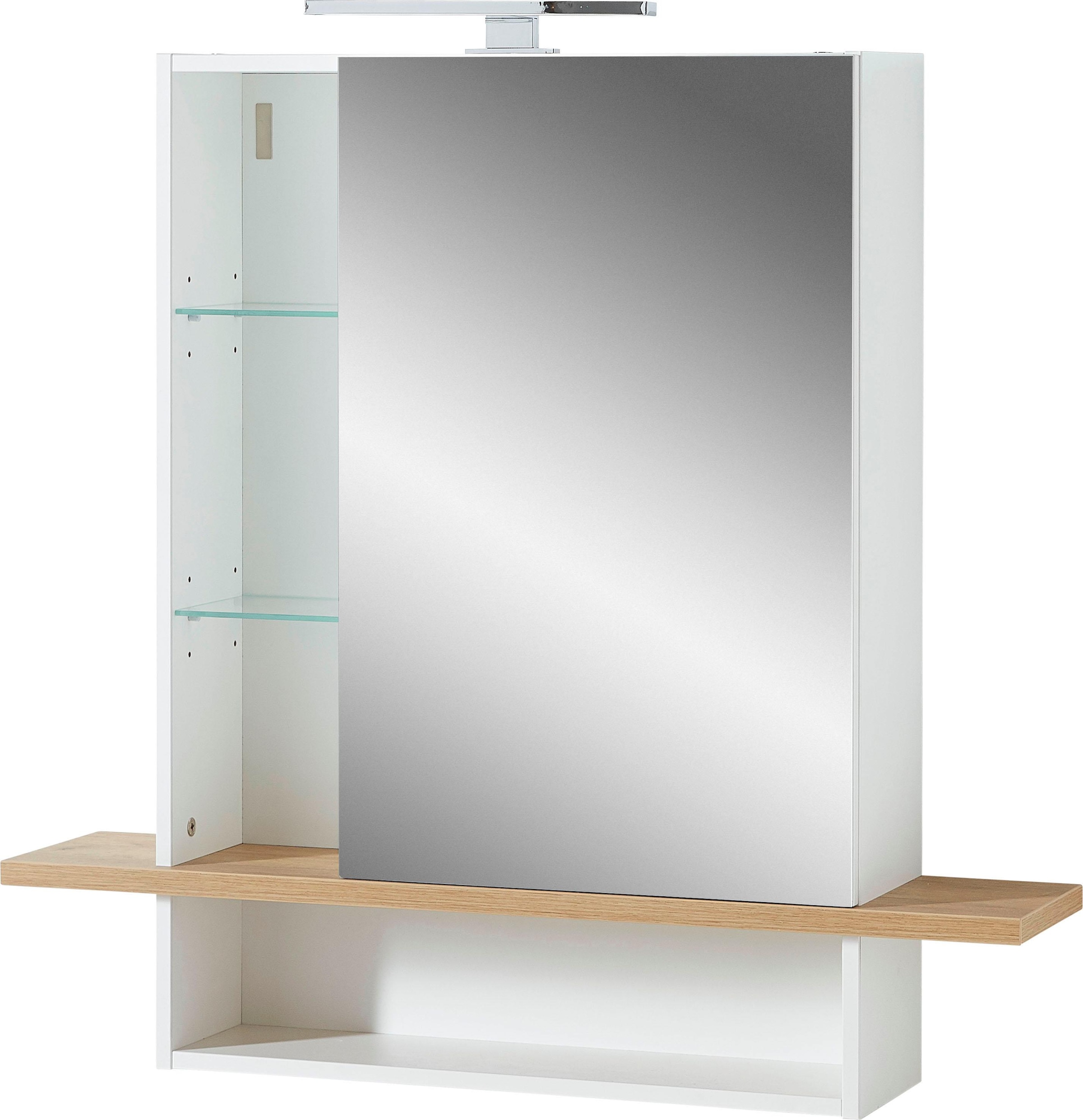 Spiegelschrank einem bestellen | aus Waschbeckenunterschrank »GW-Avellino«, und 2-teilig, BAUR Badmöbel-Set GERMANIA bestehend einem