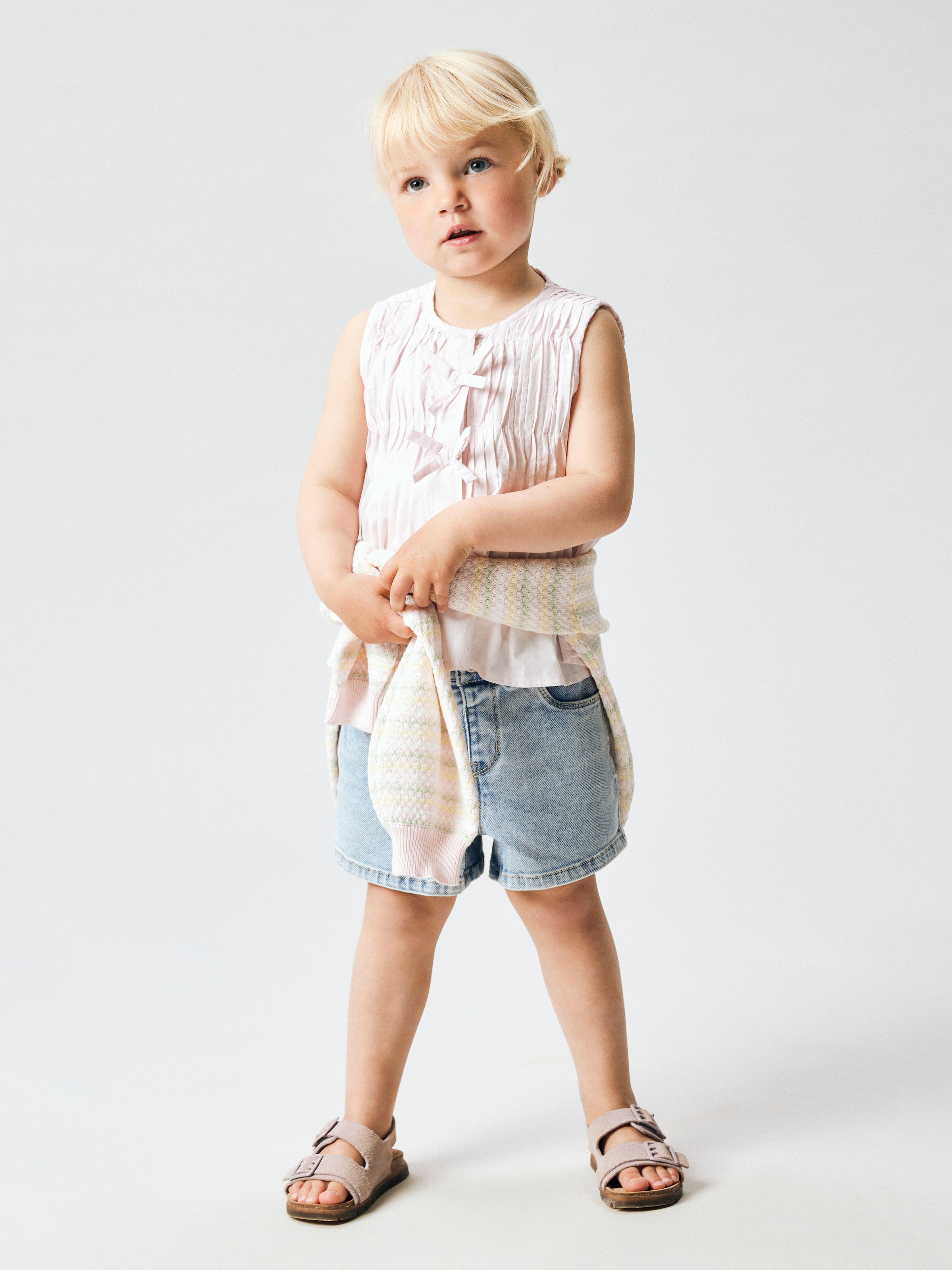 Name It Jeansshorts »NMFROSE MOM DNM SHORTS 1140-GY« Baumwollmischung, Denim, mit Stretch, leichter Used Look