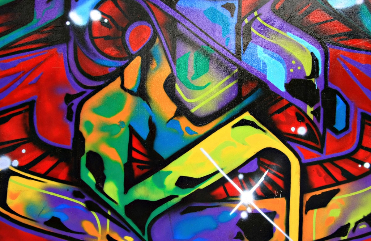 Papermoon Fototapete "Graffiti"