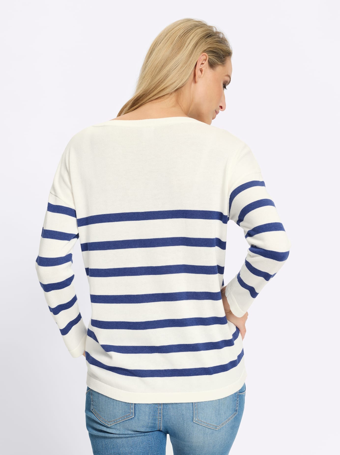 Thumbnail - heine V-Ausschnitt-Pullover "Pullover"