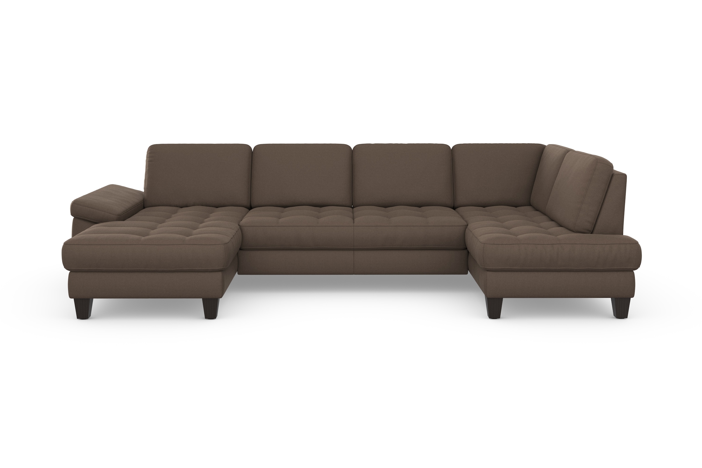 sit&more Wohnlandschaft »Westham U-Form« wahlweise mit Bettfunktion, Bettkasten, Sitztiefenverstellung