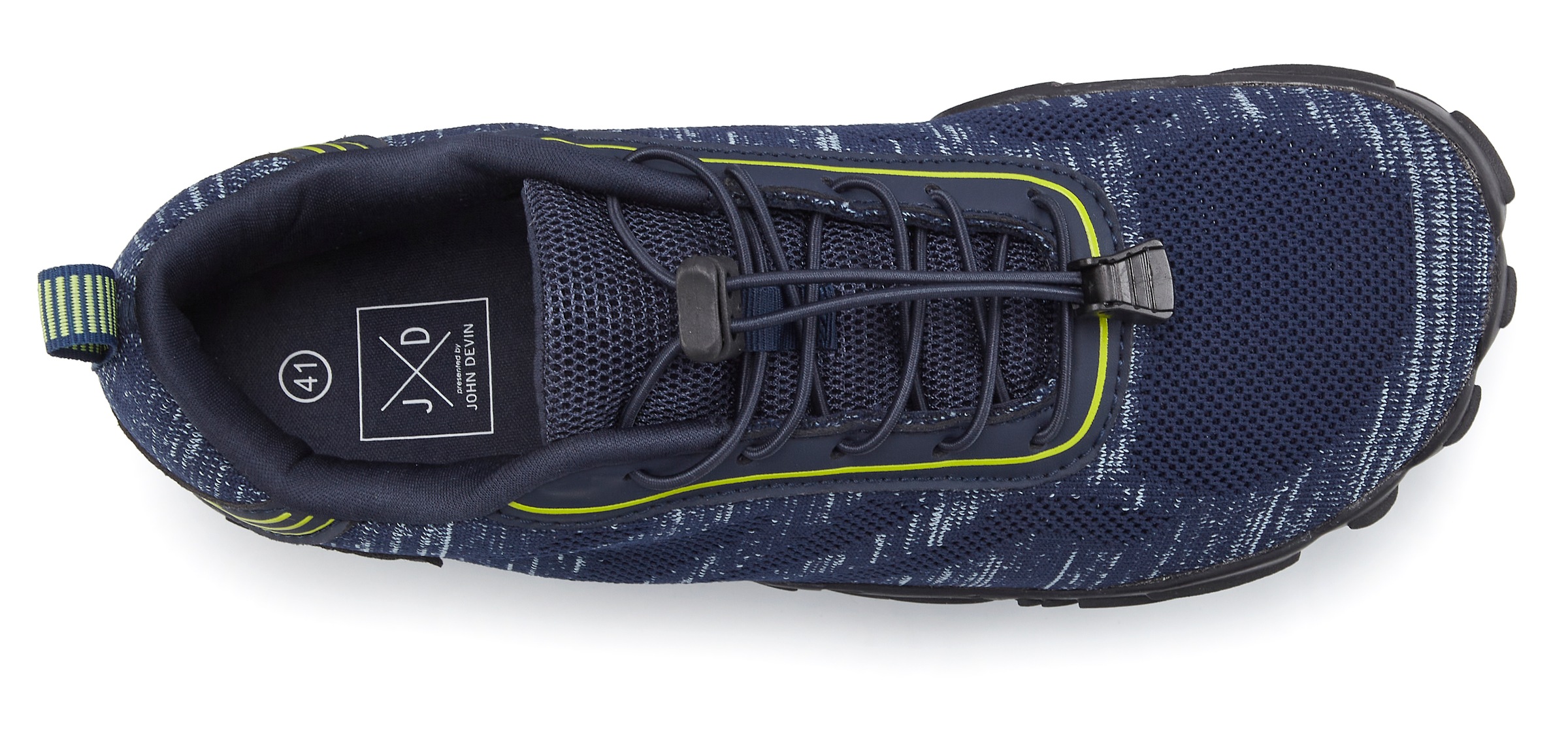 Thumbnail - John Devin Sneaker "Freizeitschuh, Halbschuh, Turnschuh" mit elastischen Bändern für schnelles Reinschlüpfen, Unisex VEG...