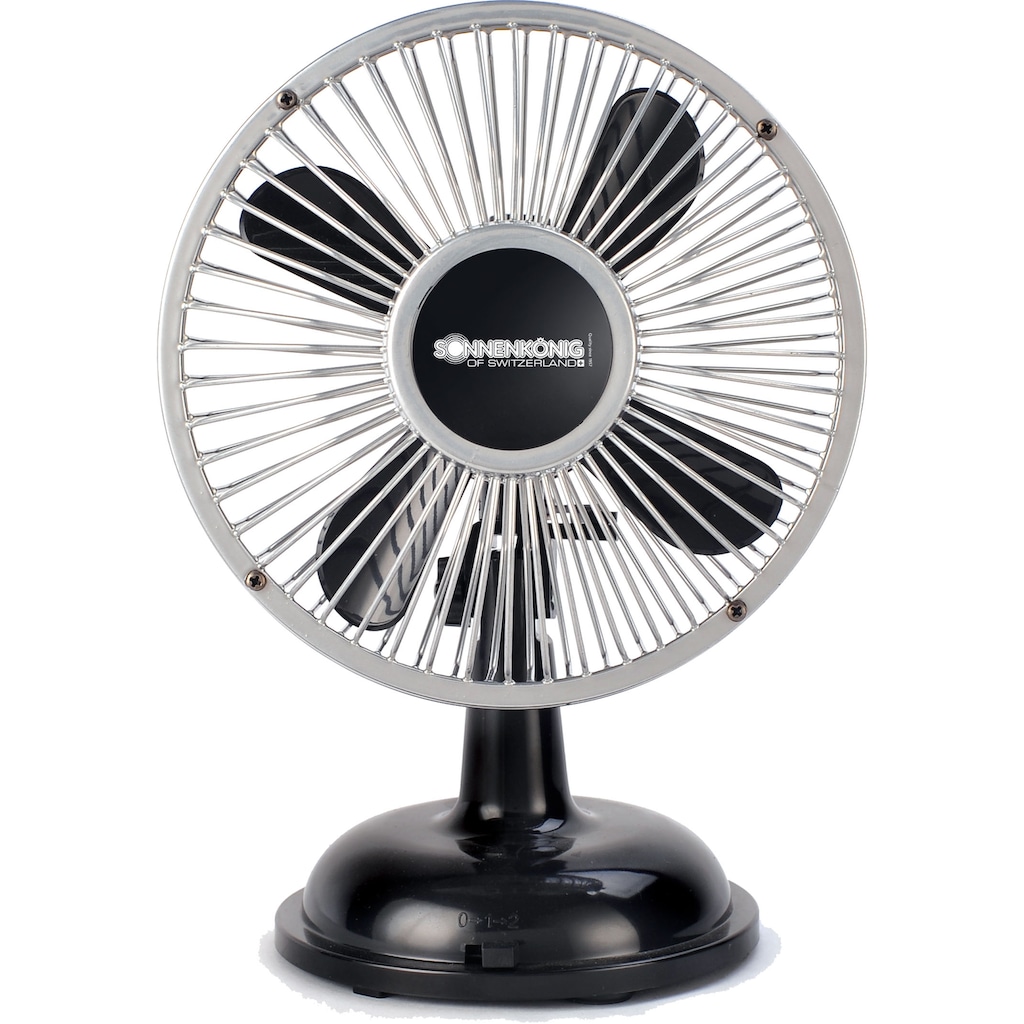 Sonnenkönig Tischventilator »Retro Fan schwarz«