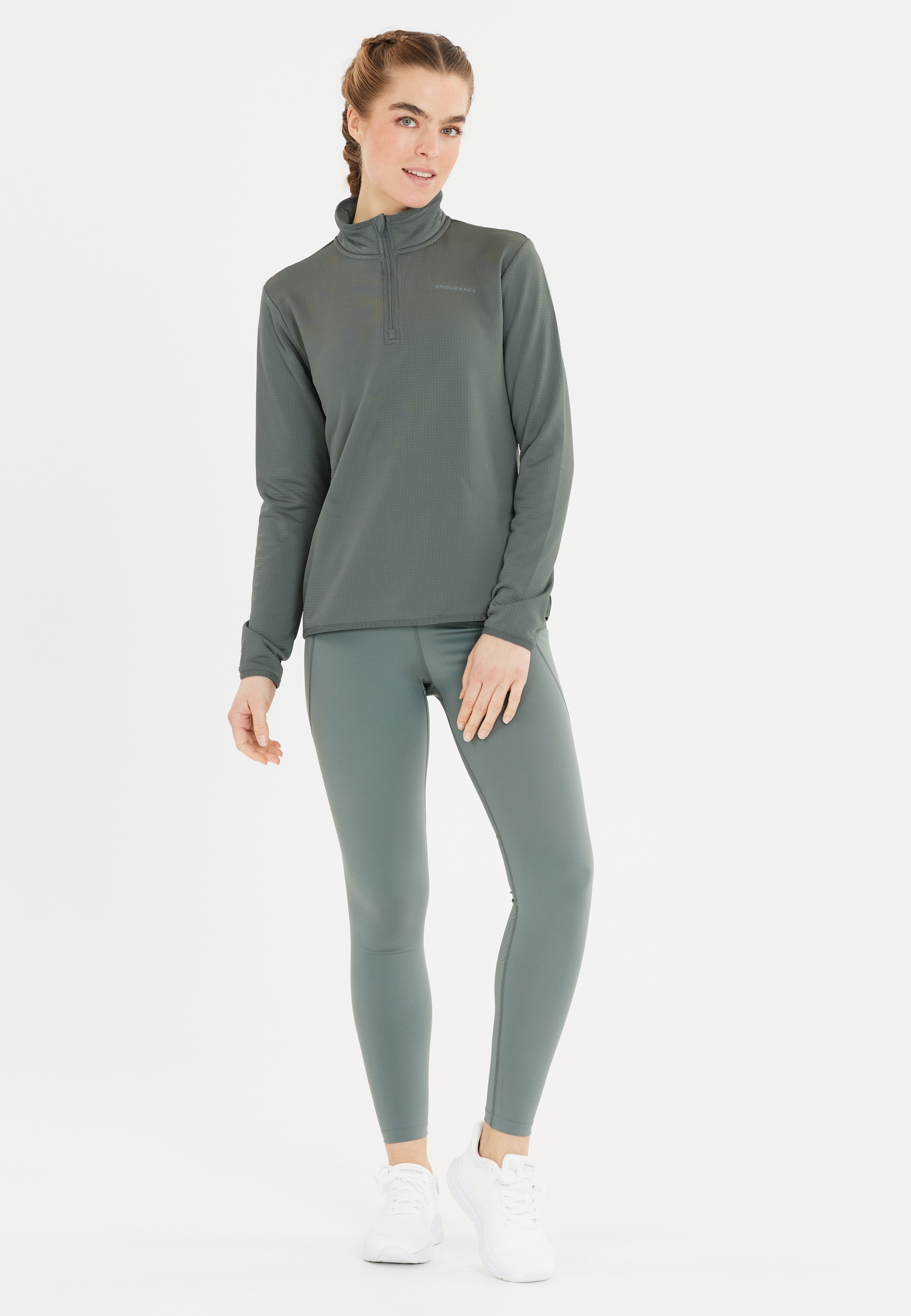 ENDURANCE Langarmshirt »VIRONIC W Waffle«, mit atmungsaktiver Eigenschaft