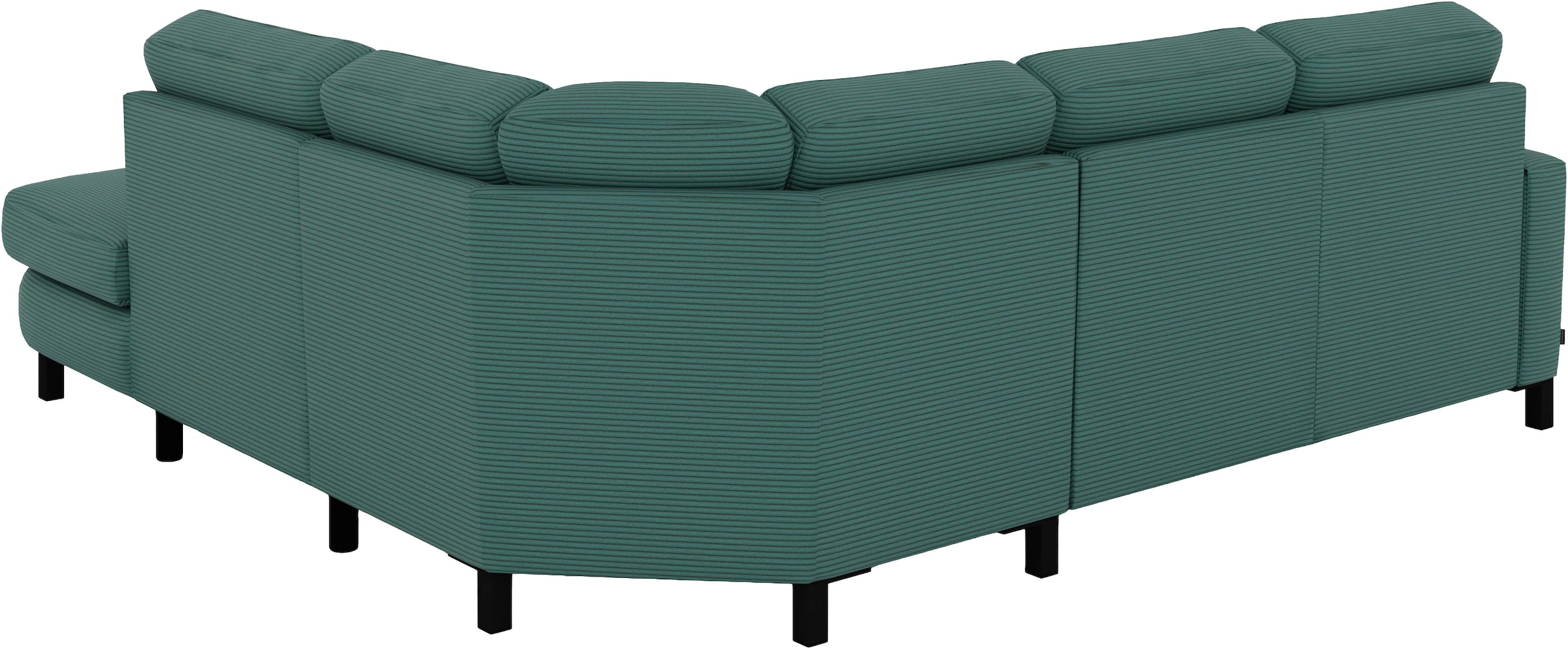 Musterring Ecksofa »MR365« Mit flacher 15 cm Armlehne, wahlweise in 3 Materialien, 233 x 219 cm