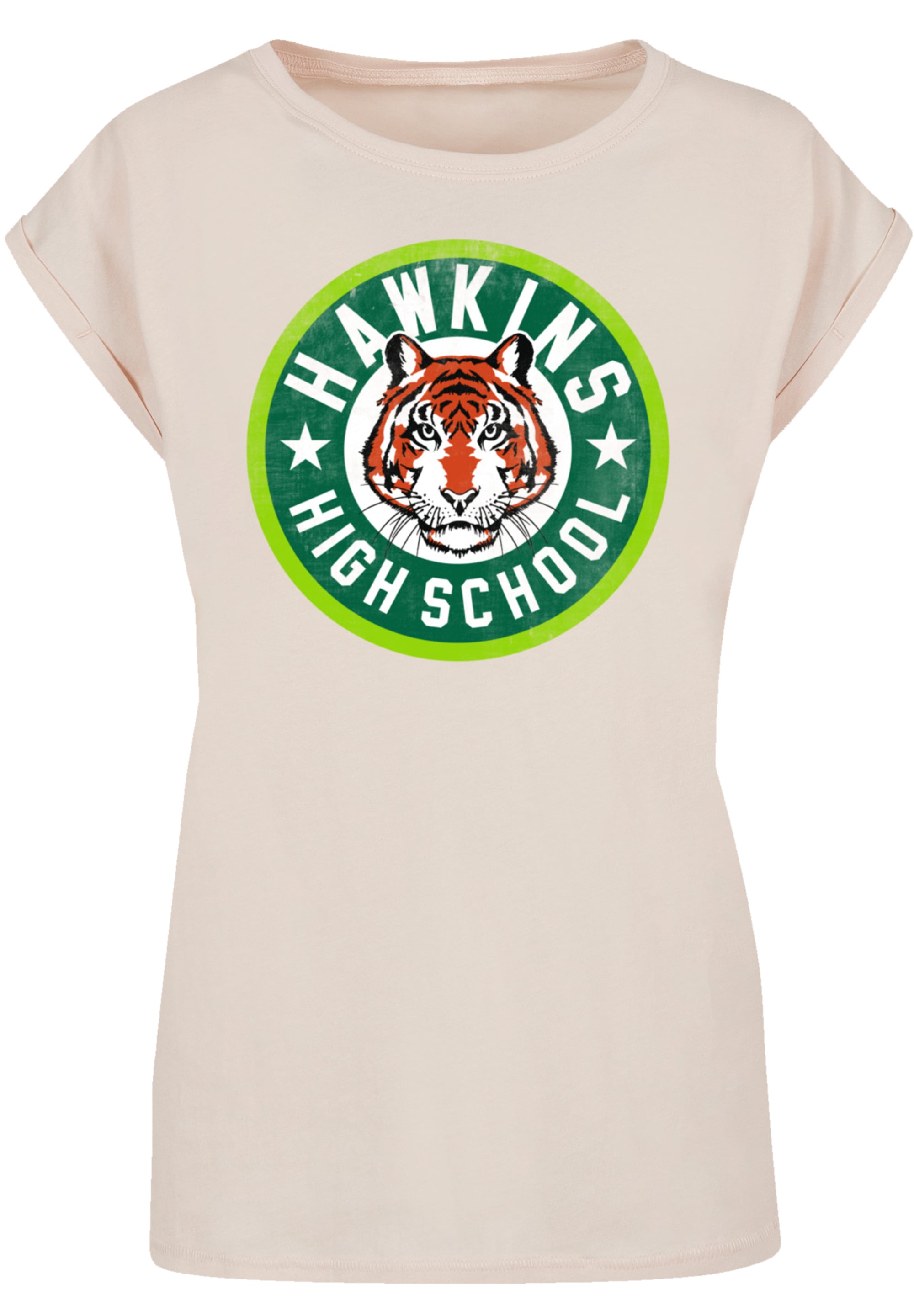 F4NT4STIC T-Shirt "Stranger Things Hawkins Tiger Circle", Premium Qualität günstig online kaufen