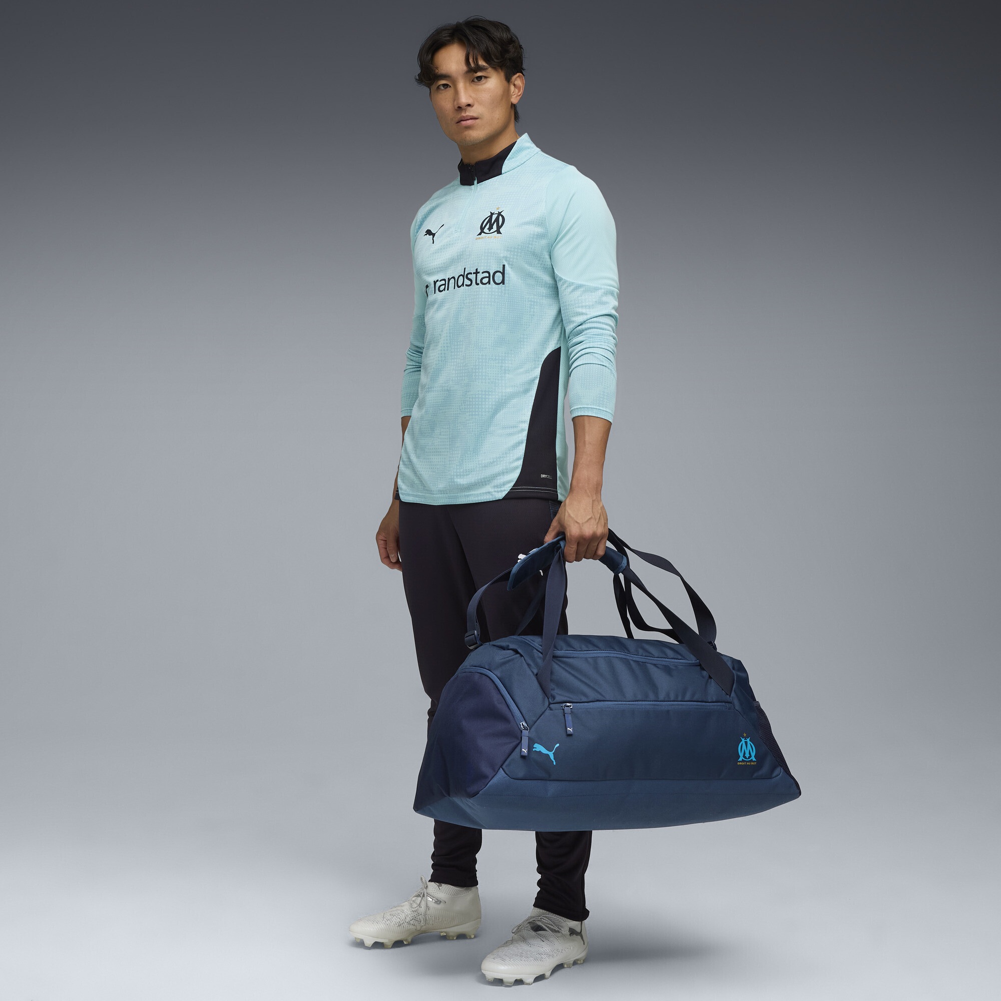 PUMA T-Shirt »Olympique de Marseille Trainingstop Herren«