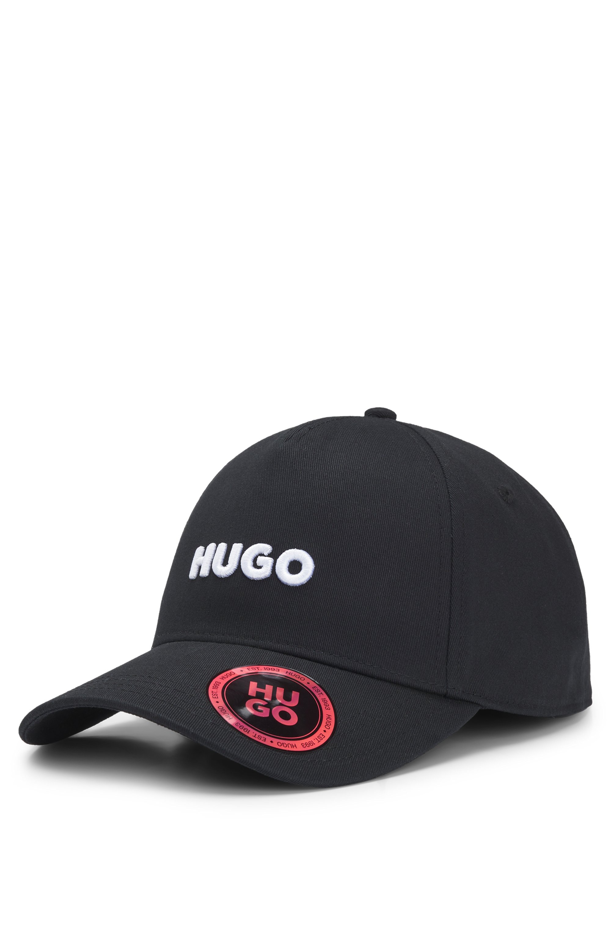 HUGO Baseball Cap, mit 3D Logostickerei, verstellbarer Verschluss, unisex