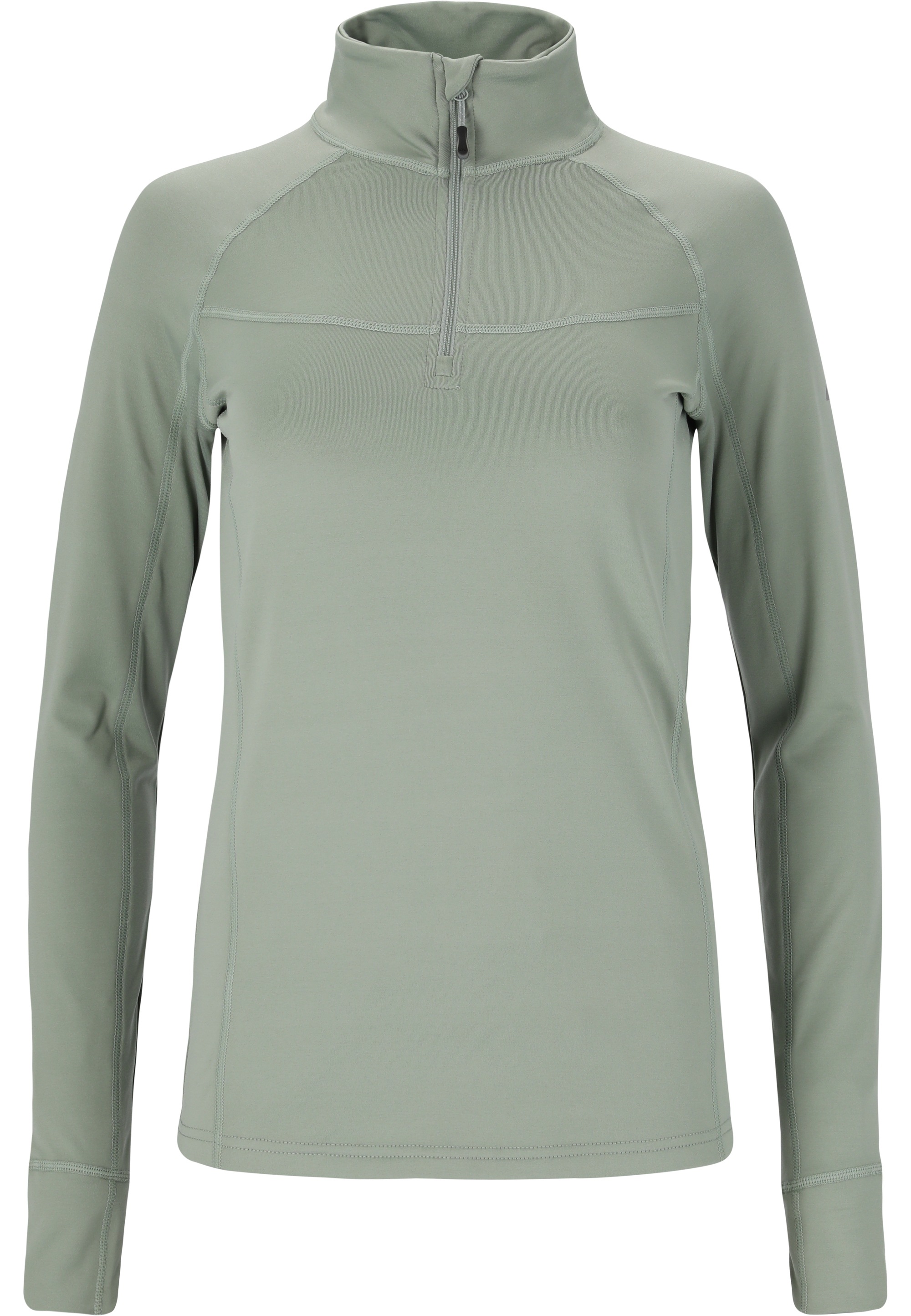 Thumbnail - WHISTLER Langarmshirt "Blume" 1 Stk. mit Reißverschluss und Stehkragen