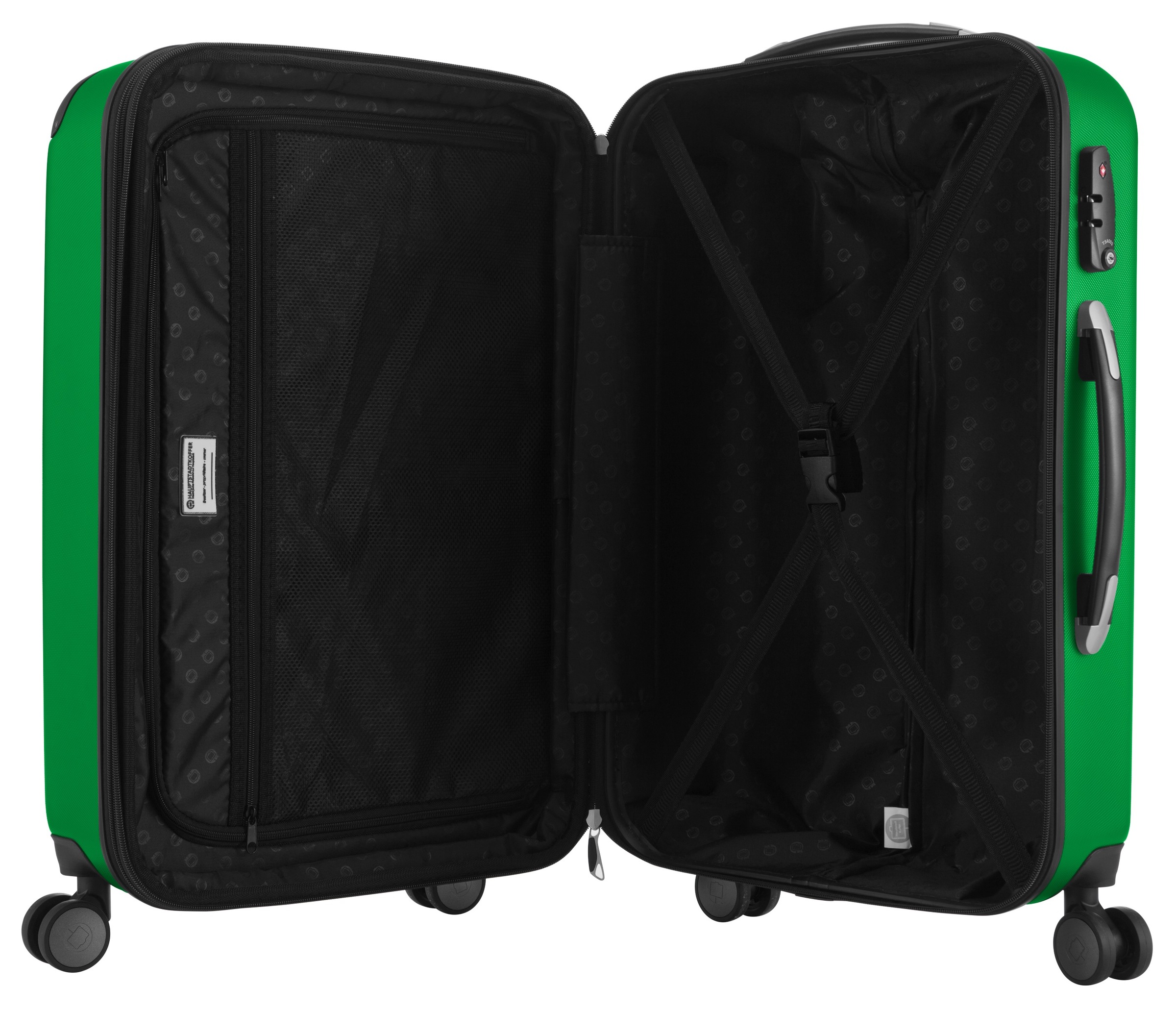 Hauptstadtkoffer Hartschalen-Trolley »Spree, verschiedene Farben und Größen«, 4 Rollen, Reisegepäck Hartschalen-Koffer mit Volumenerweiterung und TSA Schloss