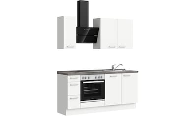 nobilia® elements Küche »elements«, vormontiert, Breite 180 cm, ohne E-Geräte kaufen