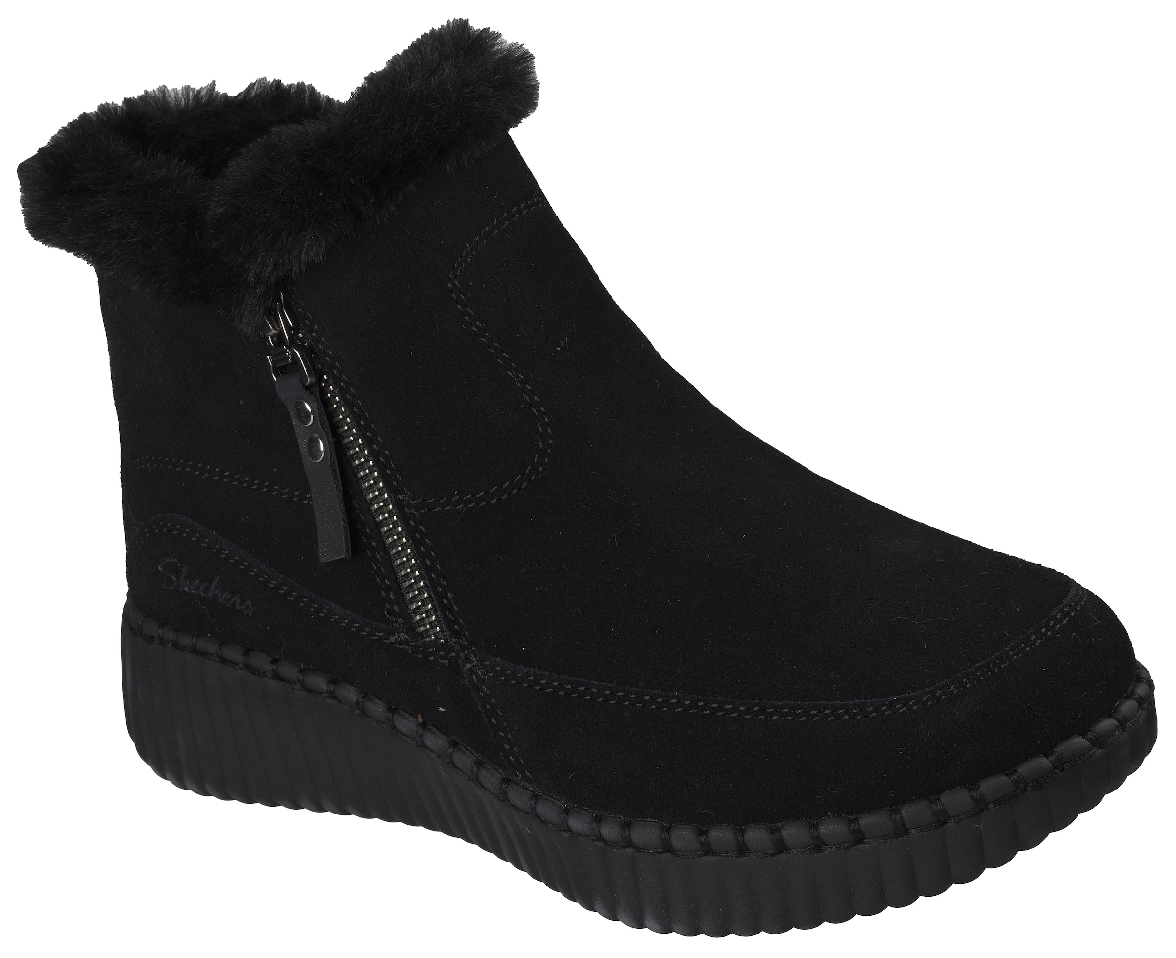 Skechers Winterboots "WILSHIRE BLVD-FRESH ZIP", Boots mit Reißverschluss günstig online kaufen
