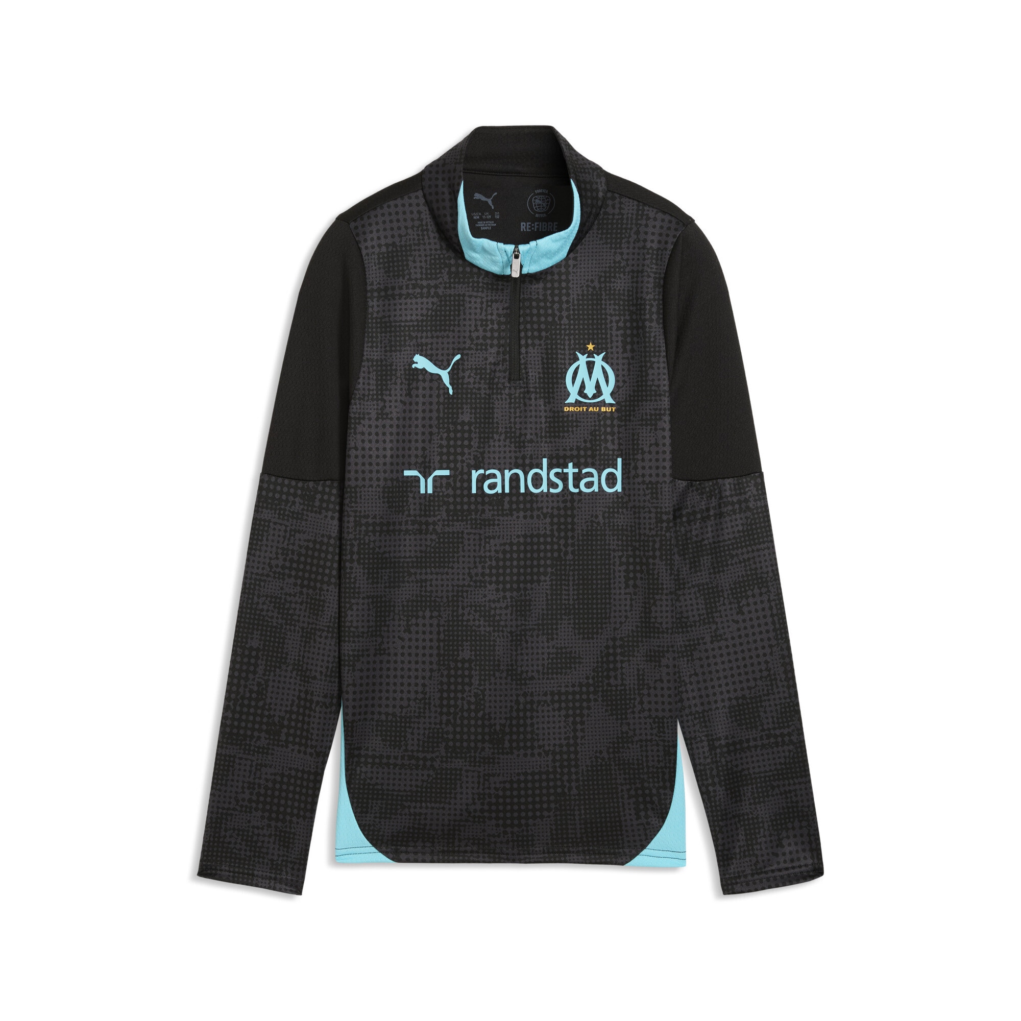 PUMA Trainingspullover »Olympique de Marseille Trainingstop Jugendliche«
