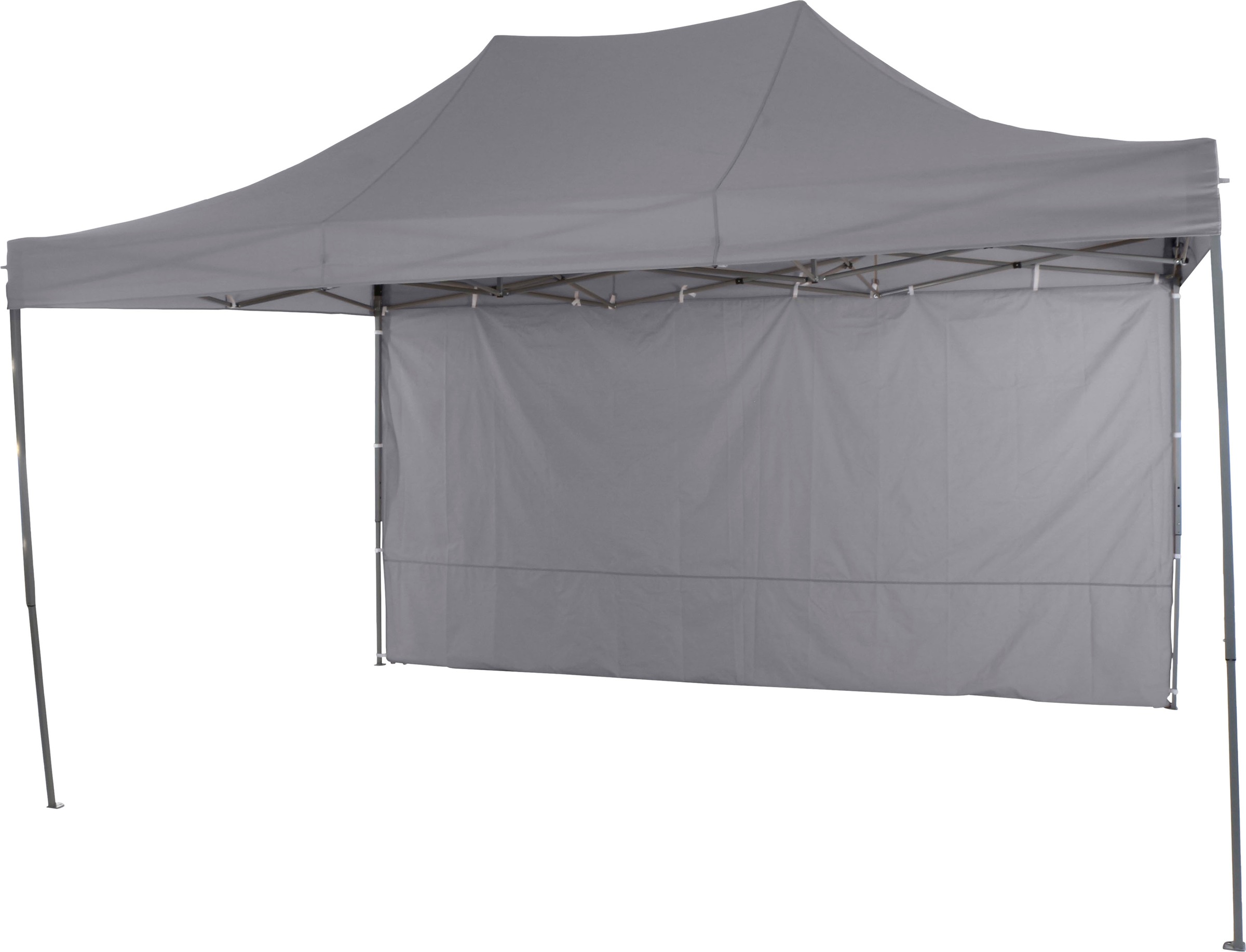 Faltpavillon SIENA GARDEN "Allrounder", grau, B/H/T: 450cm x 300cm, Pavillons, 300x450 cm 3