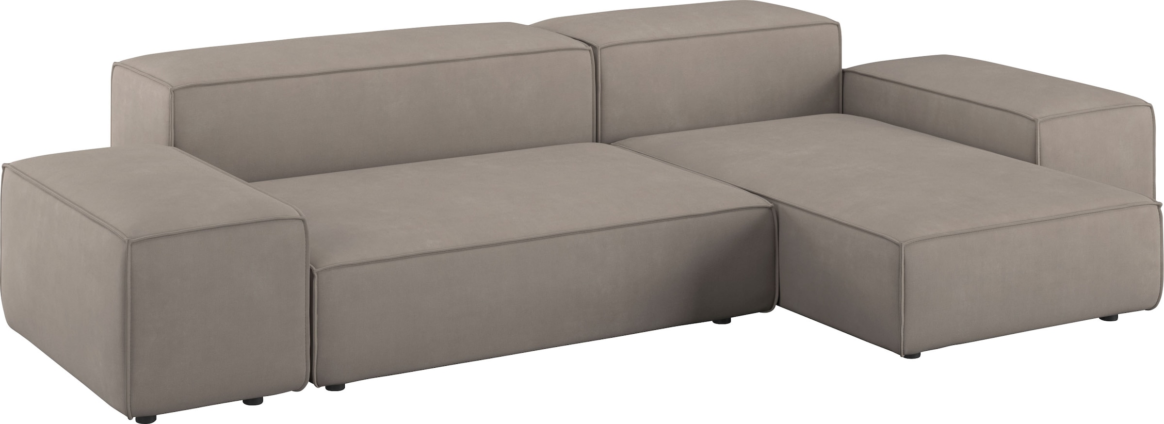 designwerk Ecksofa »Puzzle, Designsofa für Indoor und Outdoor, bequem, modular«, wasserabweisend und strapazierfähig