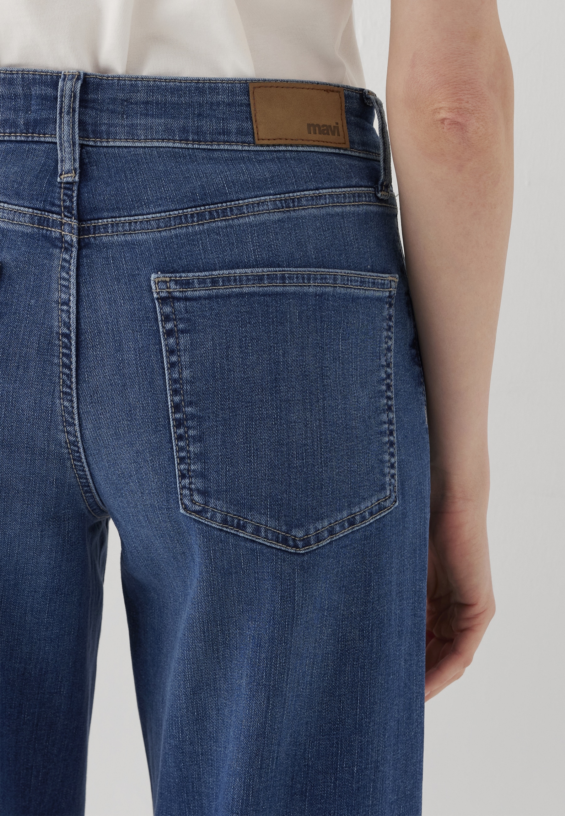 Mavi Weite Jeans »LEILA« Baggy Jeans