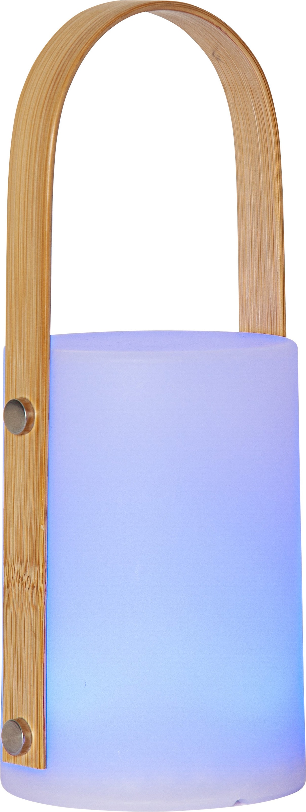 Parforce Traditional Hunting LED Laterne »Laterne Lisa« LED-Board 1 Stk. RGB RGB+W-Licht, USB-C-Ladung, tragbare Laternenform mit Holzgriff