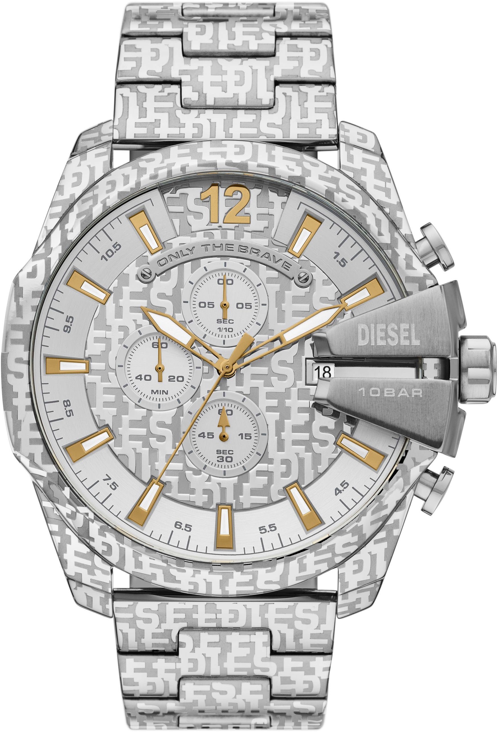 Diesel Chronograph »MEGA CHIEF, DZ4636«, Quarzuhr, Armbanduhr  